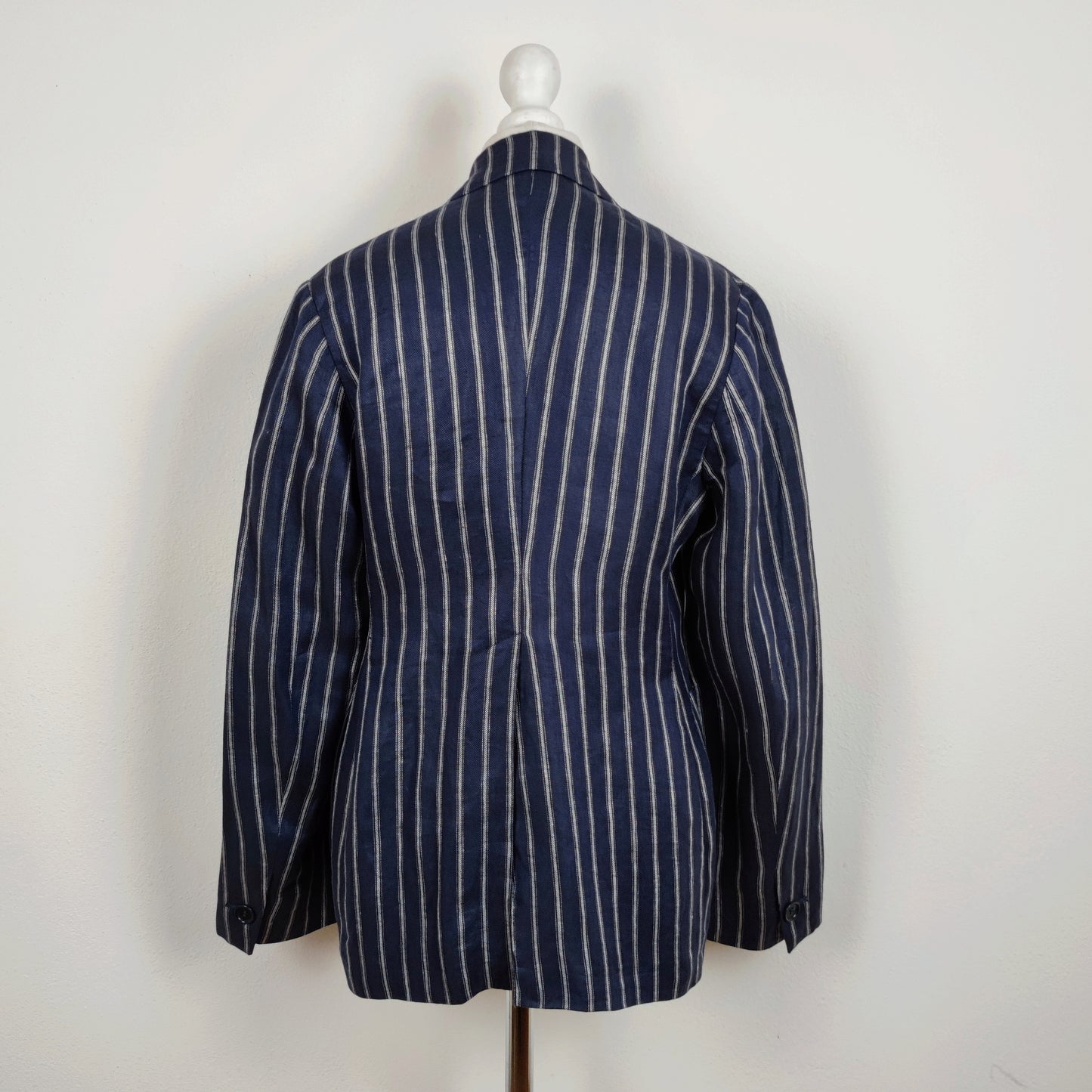 giacca Romeo Gigli blu a righe - estate 1994