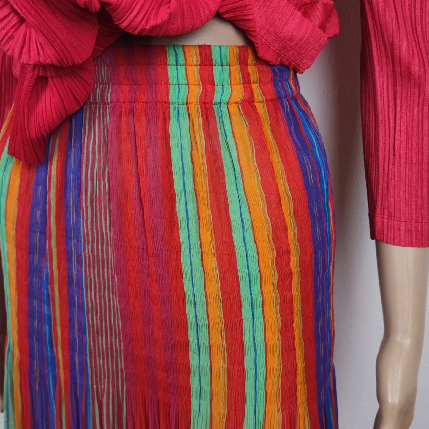 gonna lunga arcobaleno Kenzo Jungle