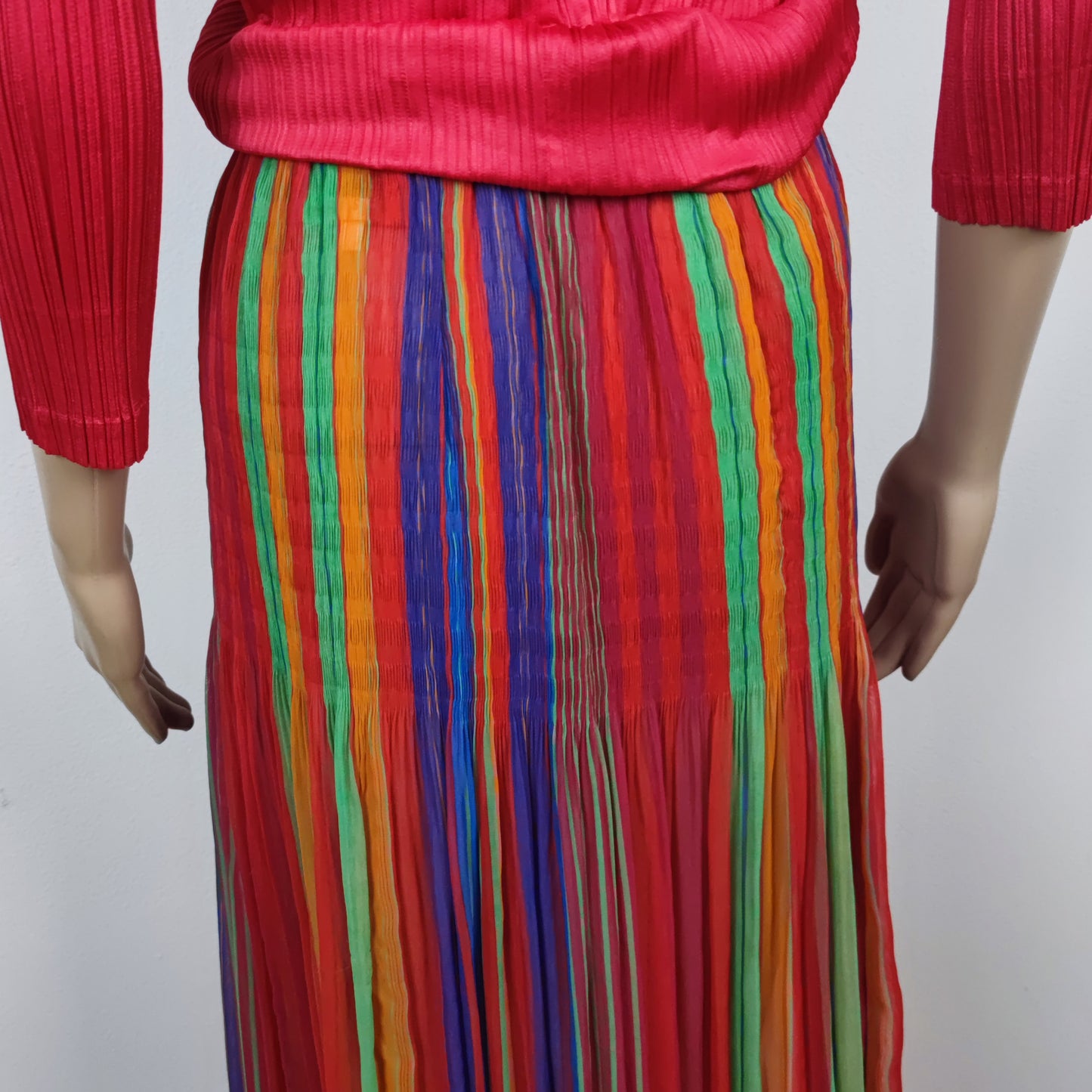 gonna lunga arcobaleno Kenzo Jungle