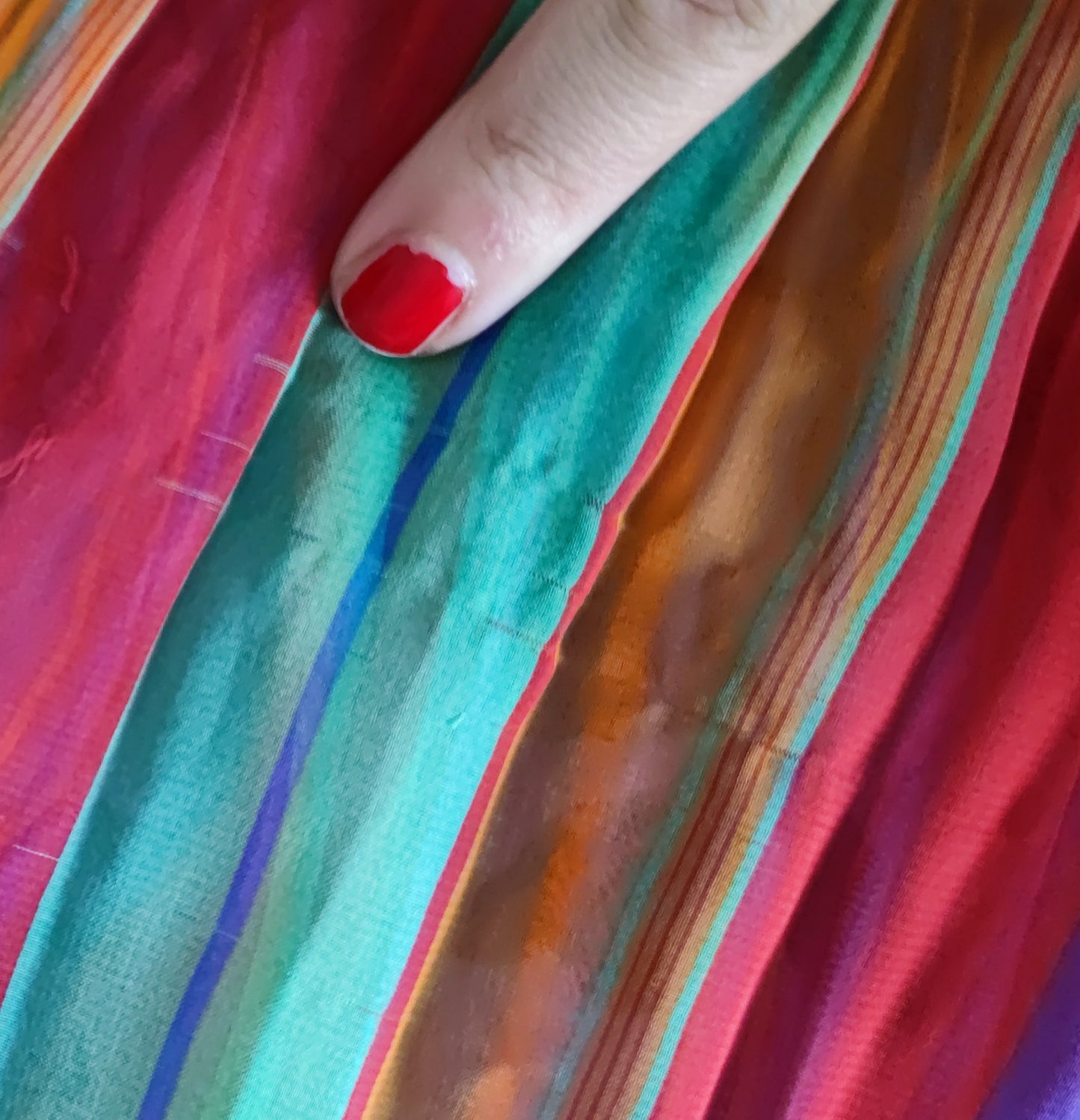 gonna lunga arcobaleno Kenzo Jungle