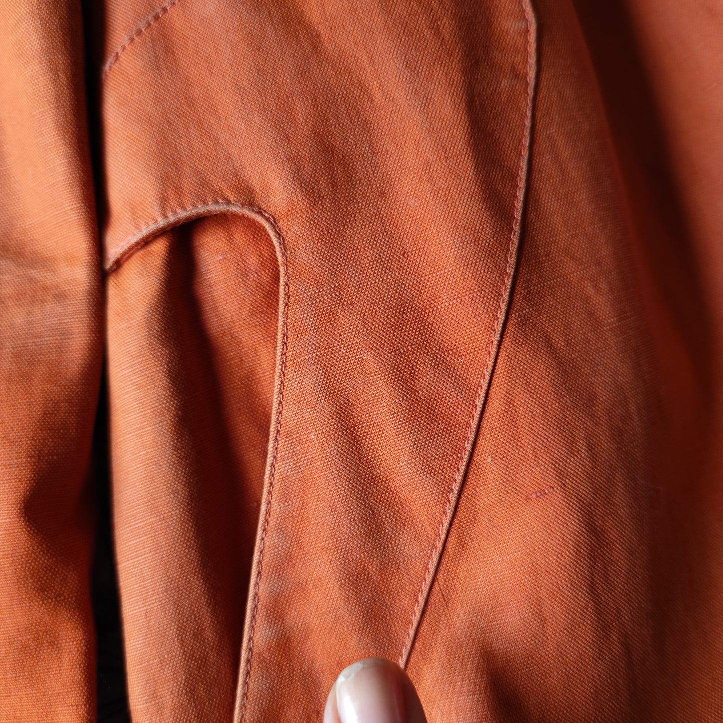 Spolverino Thierry Mugler arancione