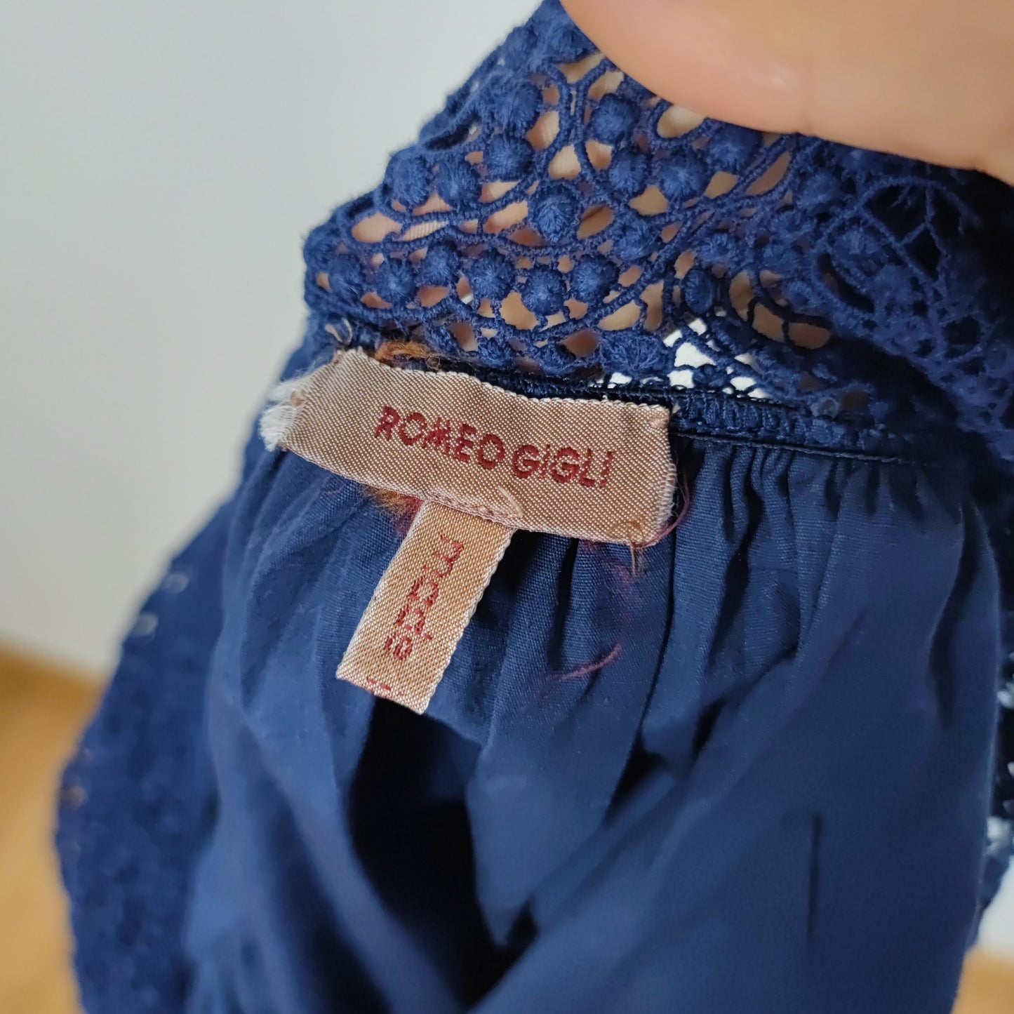 Camicia Romeo Gigli estate 1992