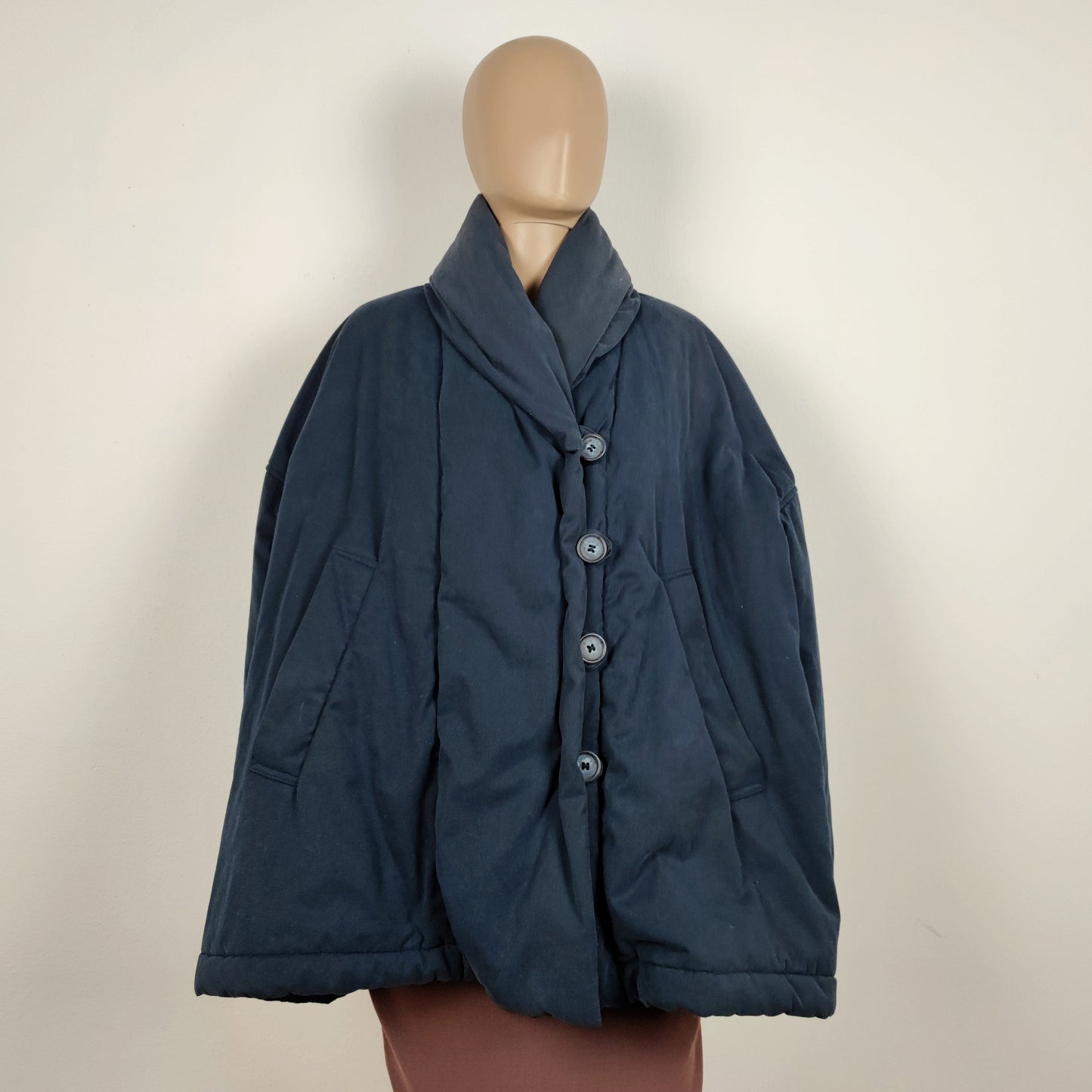 Piumino blu G di Romeo Gigli