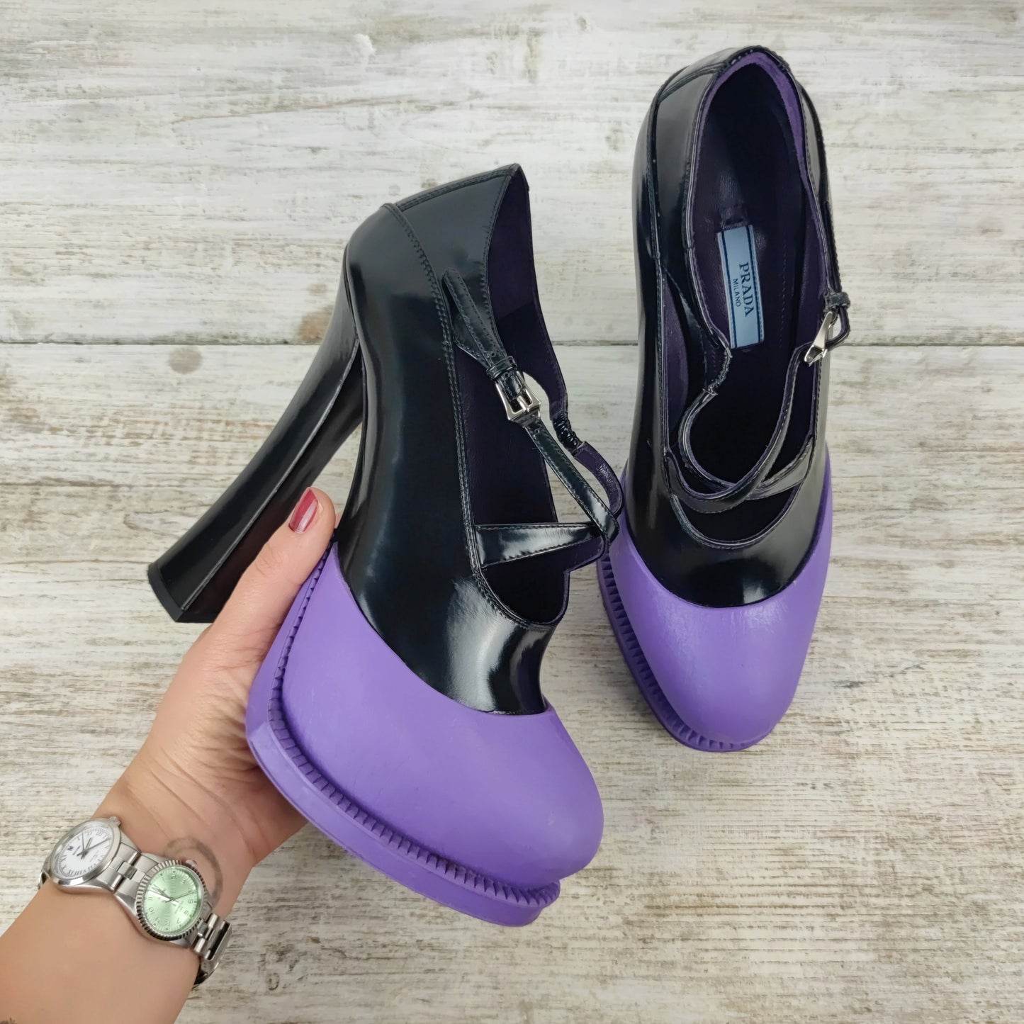 Scarpe Prada bicolor FW 2012