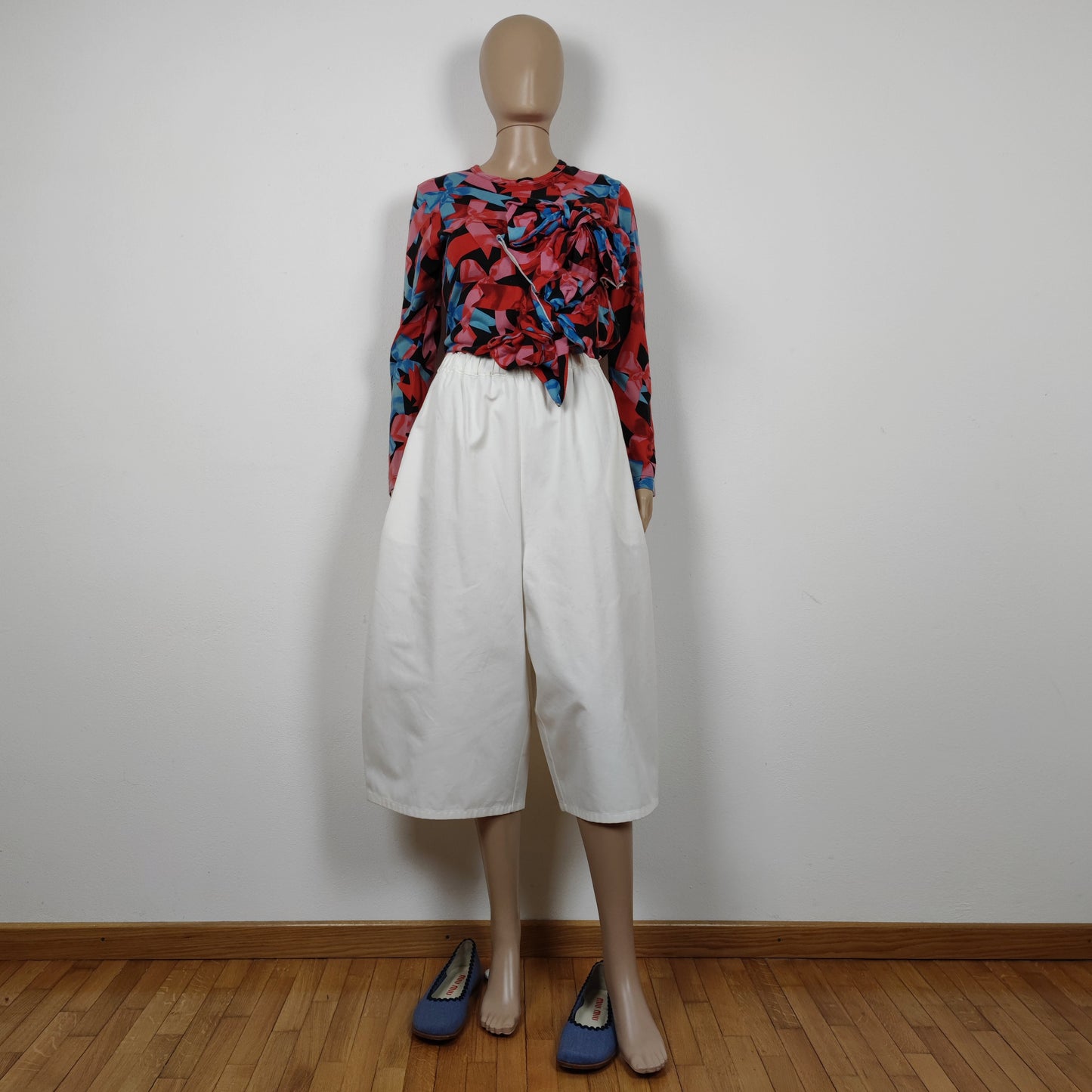Pantaloni bianchi Junya Watanabe Comme des Garçons
