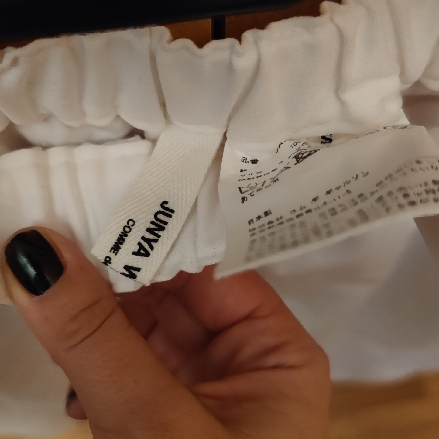 Pantaloni bianchi Junya Watanabe Comme des Garçons