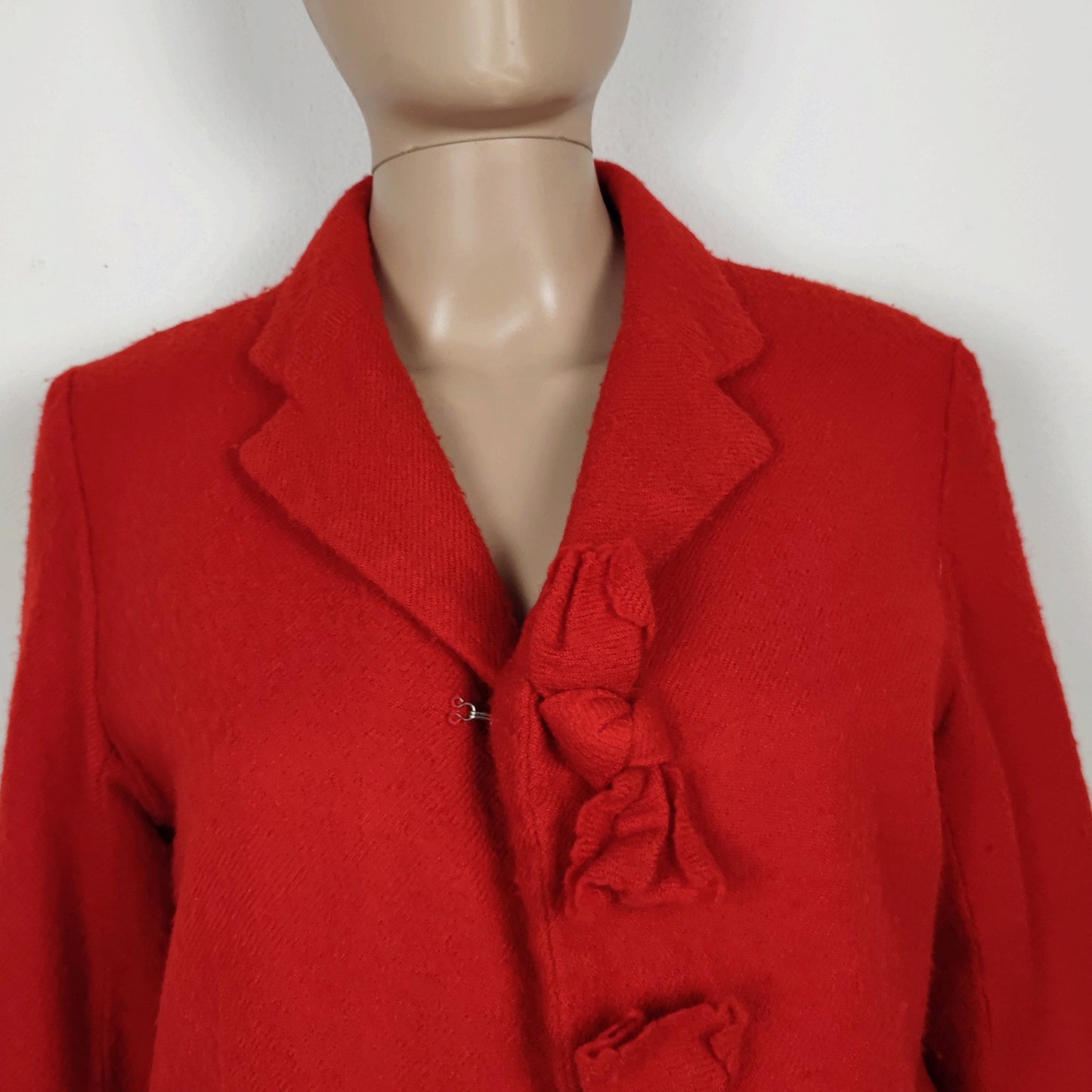 Giacca rossa con fiocchi Comme des Garçons