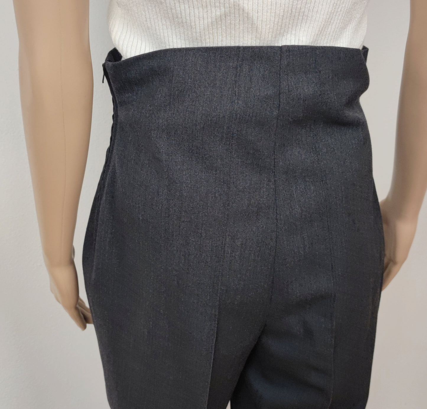 Pantaloni vintage Romeo Gigli con punte sul fondo