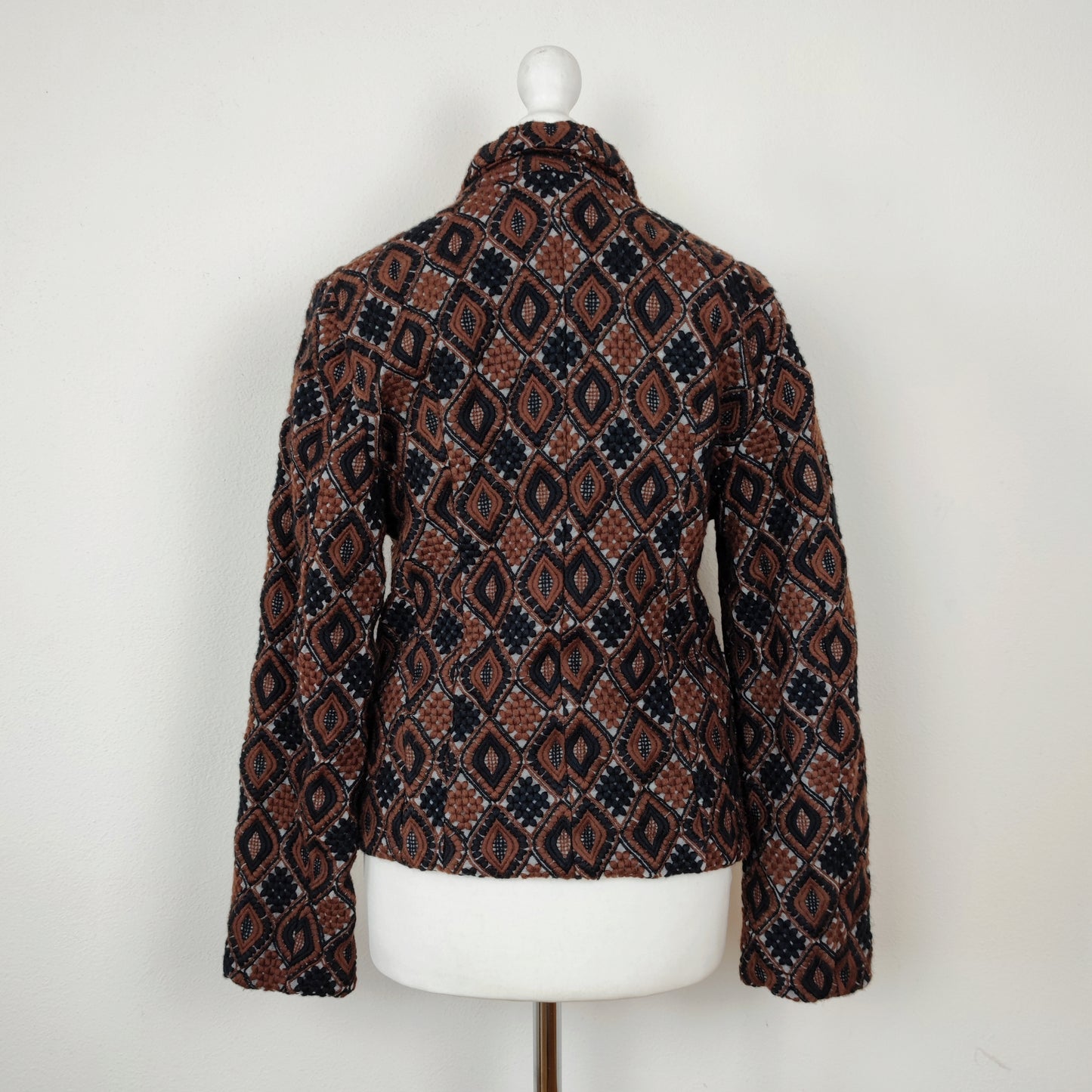 Giacca Comme des Garçons nera e marrone