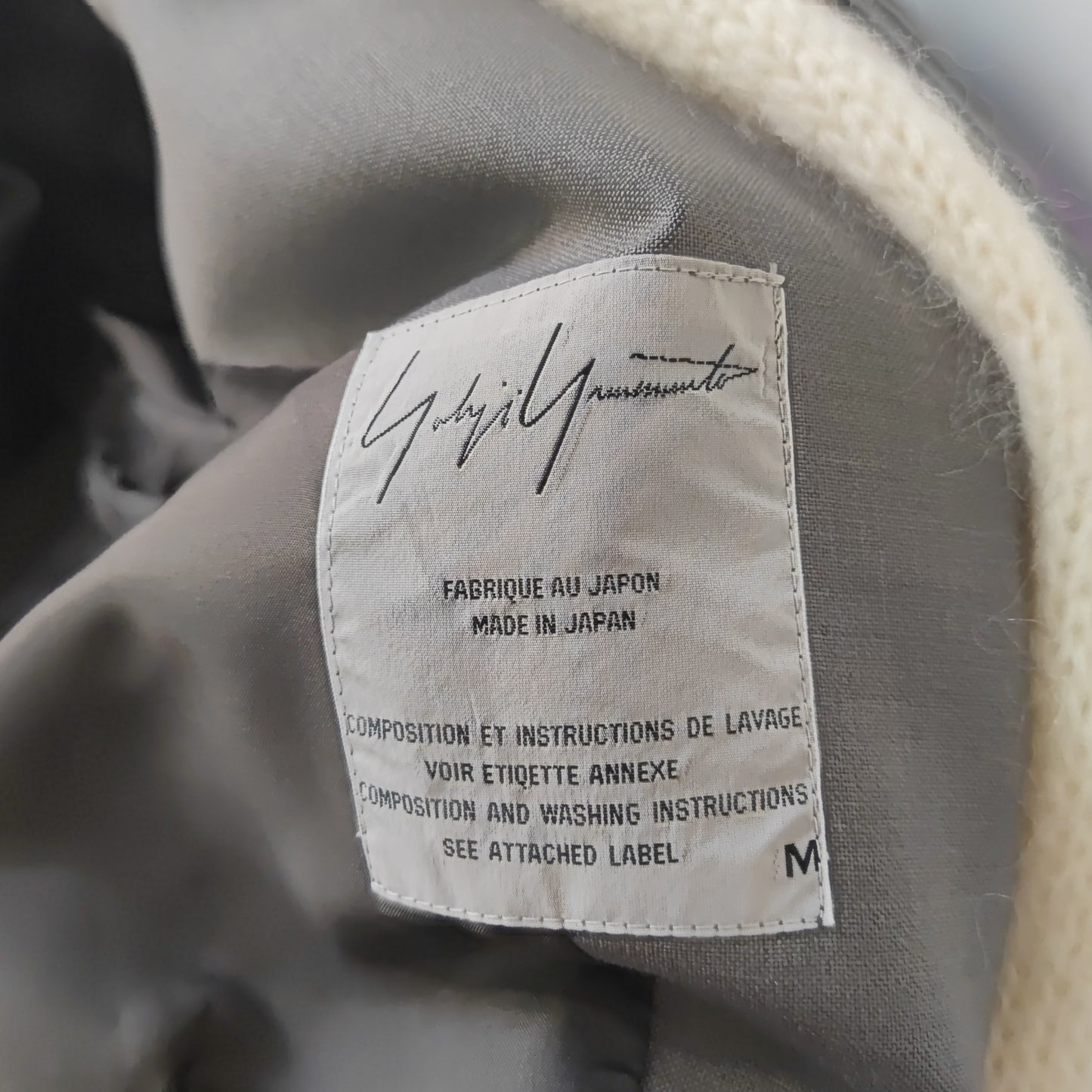 Completo grigio Yohji Yamamoto