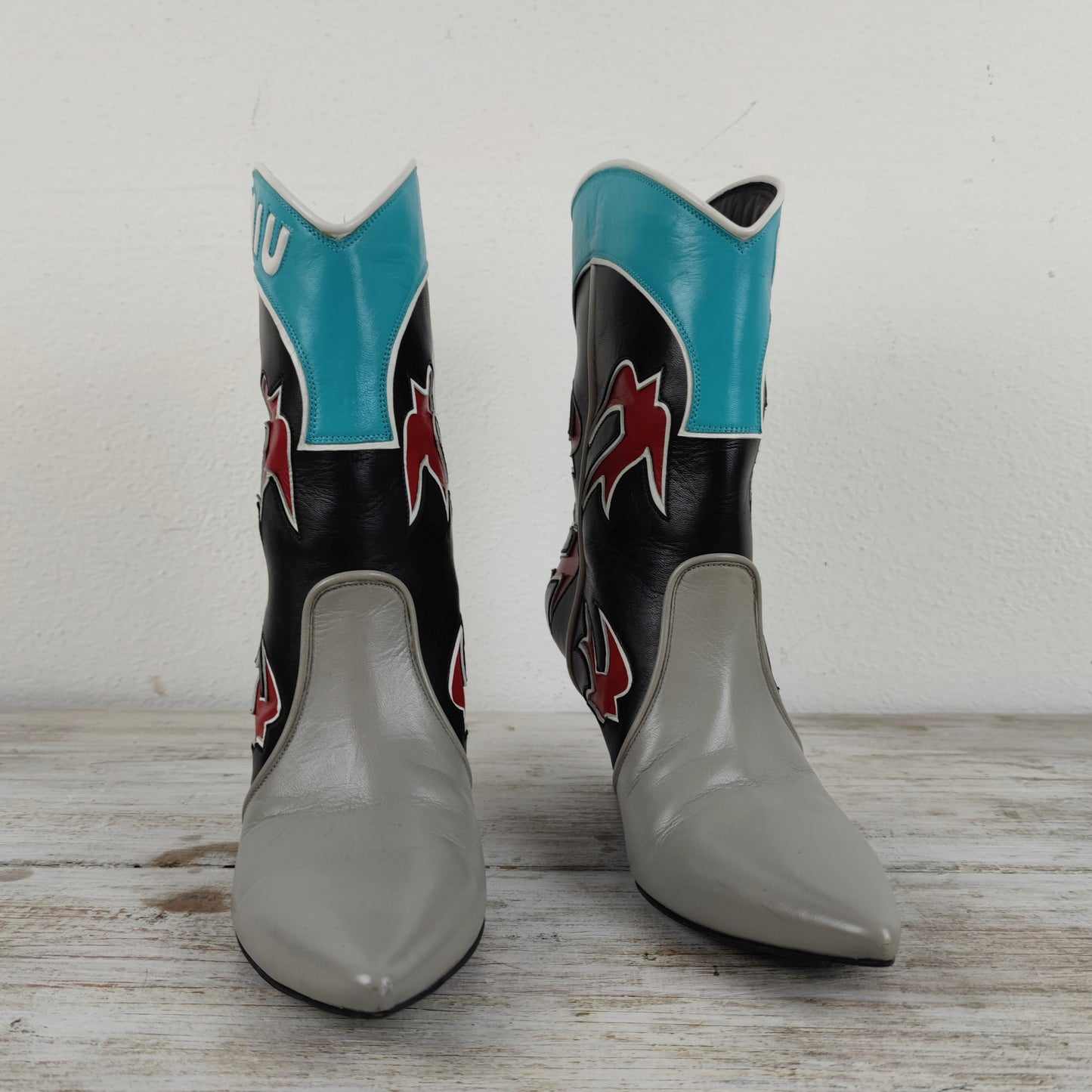 Miu Miu cowboy boots - Resort 2016