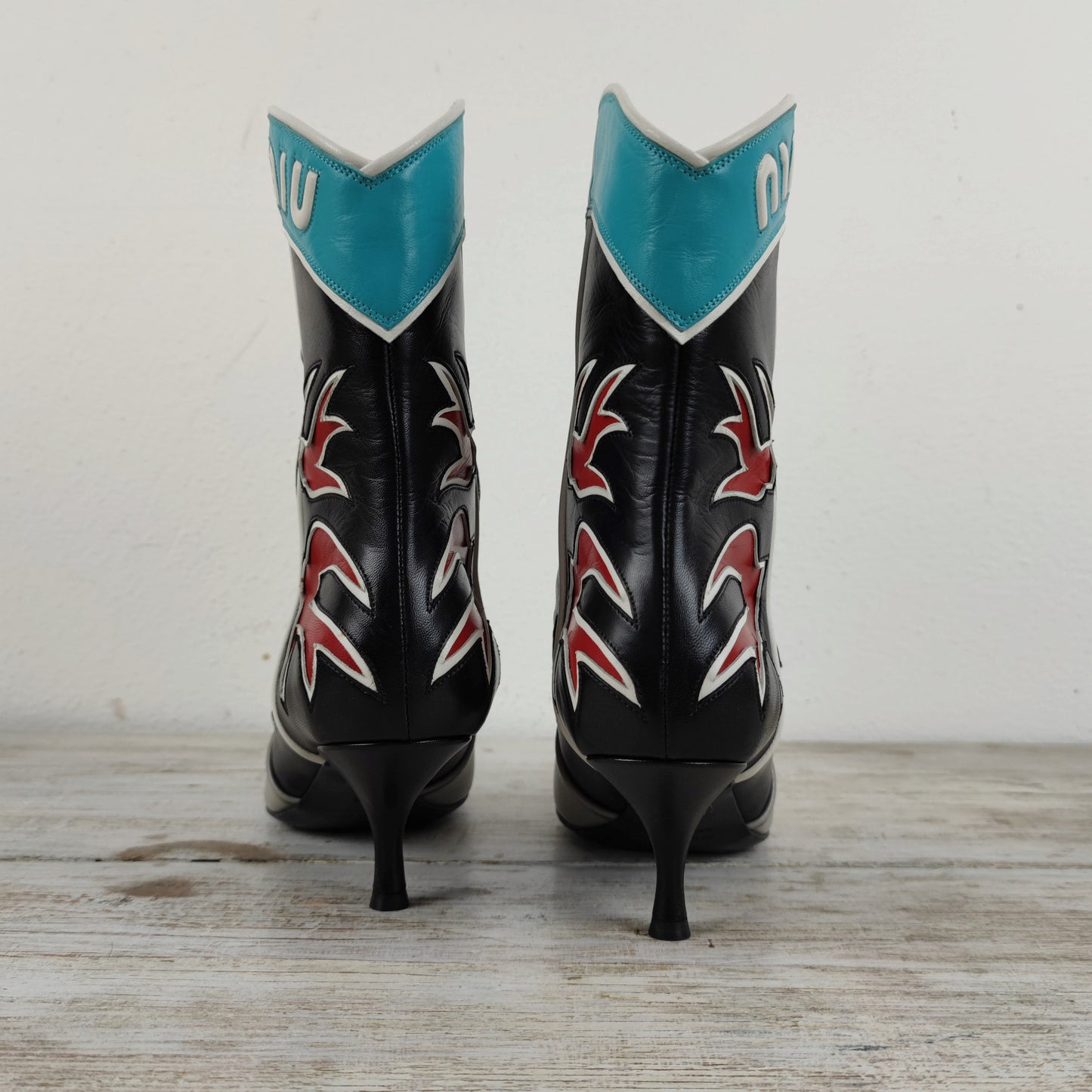 Miu Miu cowboy boots - Resort 2016