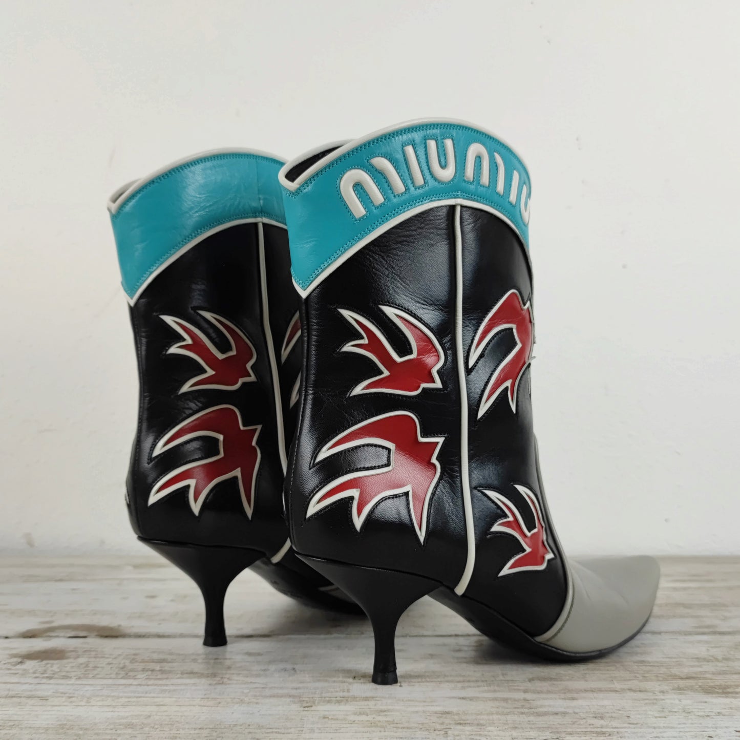 Miu Miu cowboy boots - Resort 2016