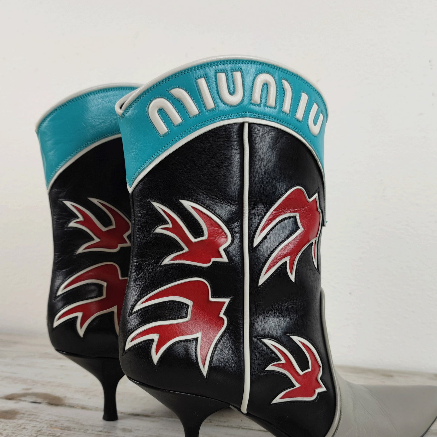 Miu Miu cowboy boots - Resort 2016