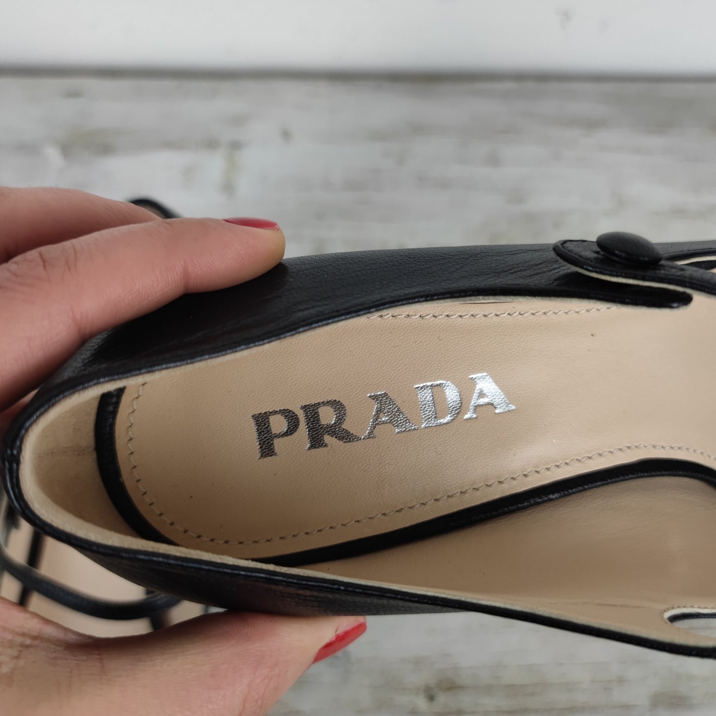 Mary Jane Prada vitello spazzolato nr.39