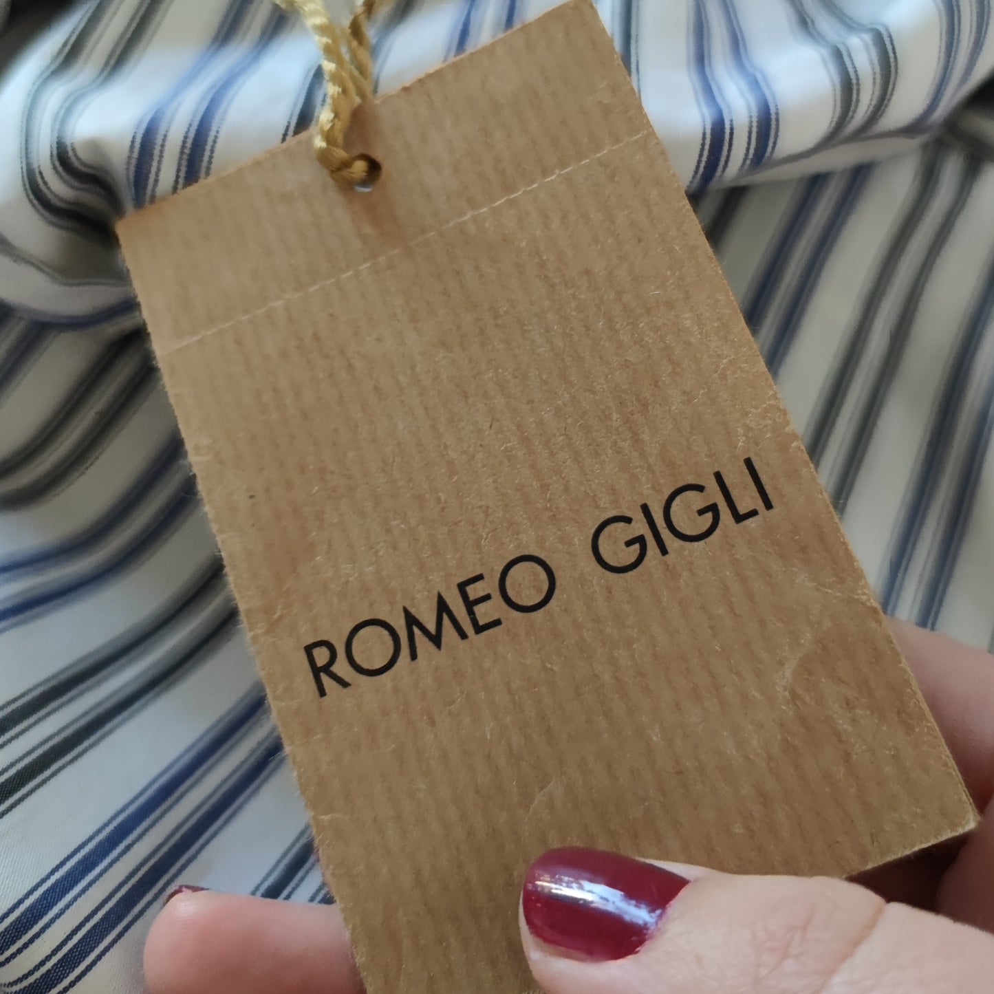 Camicia Romeo Gigli a righe - 1994