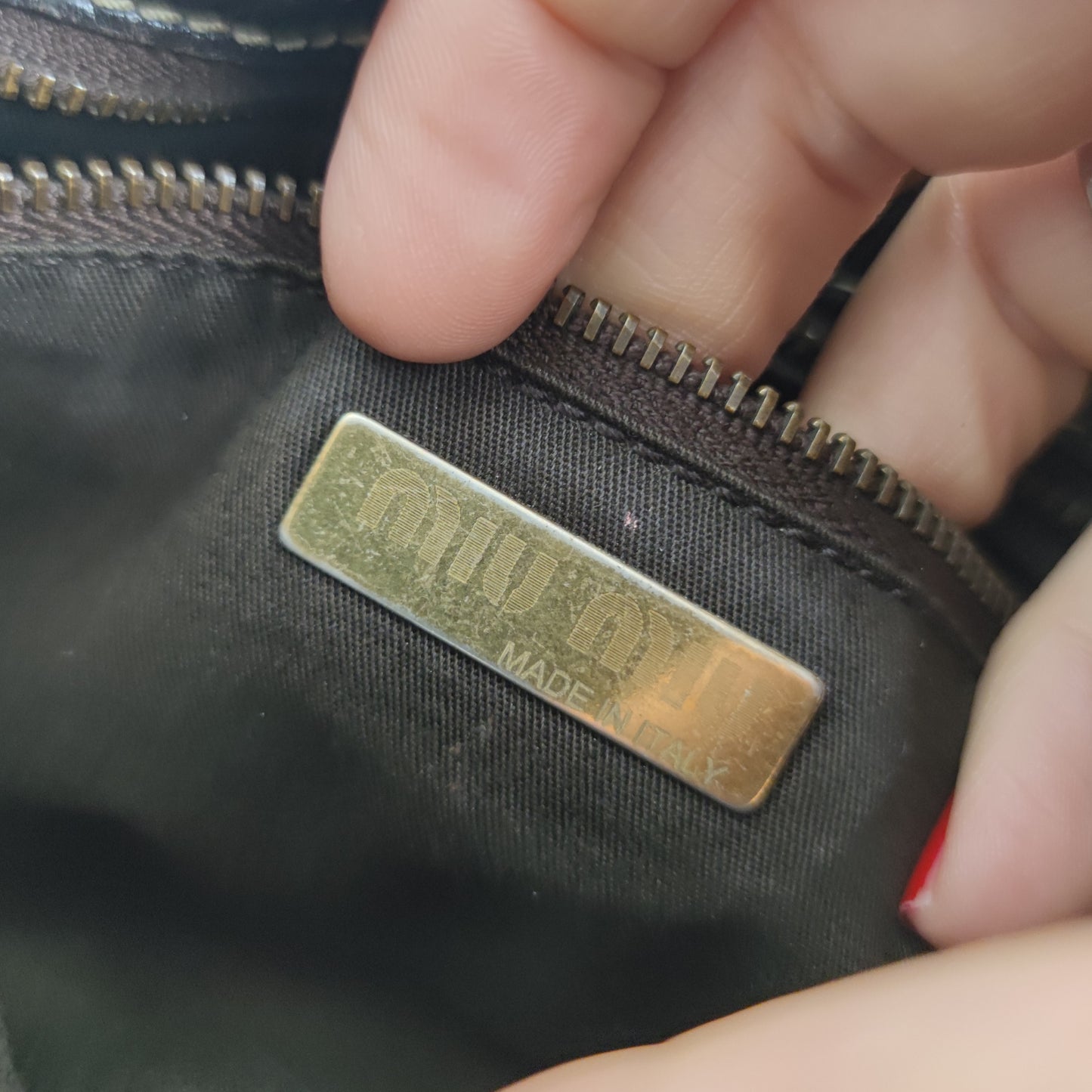 Mini borsa Miu Miu vintage con fiori