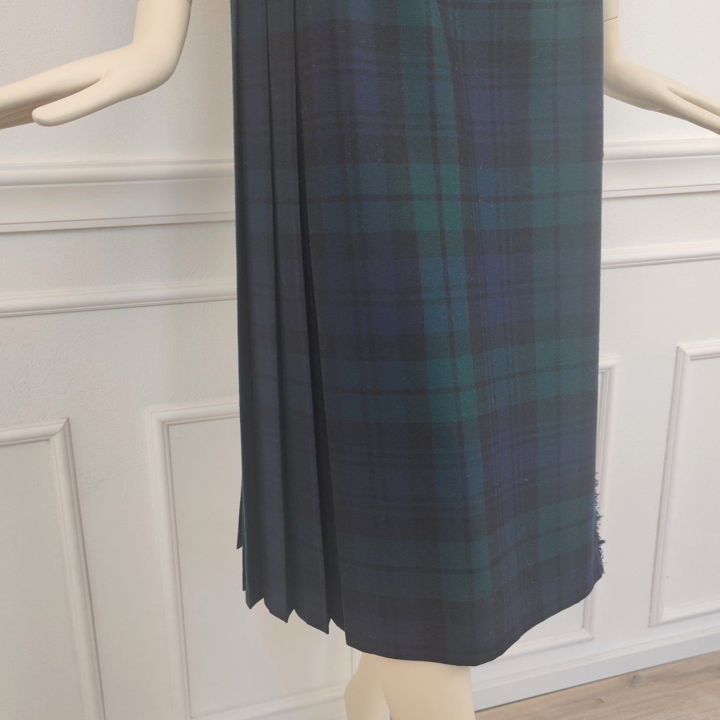 Gonna a pieghe Made in Scotland