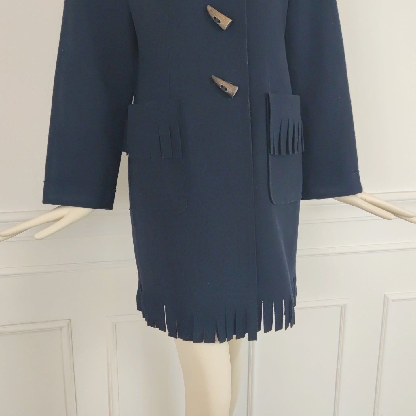 cappotto montgomery G di Romeo Gigli blu