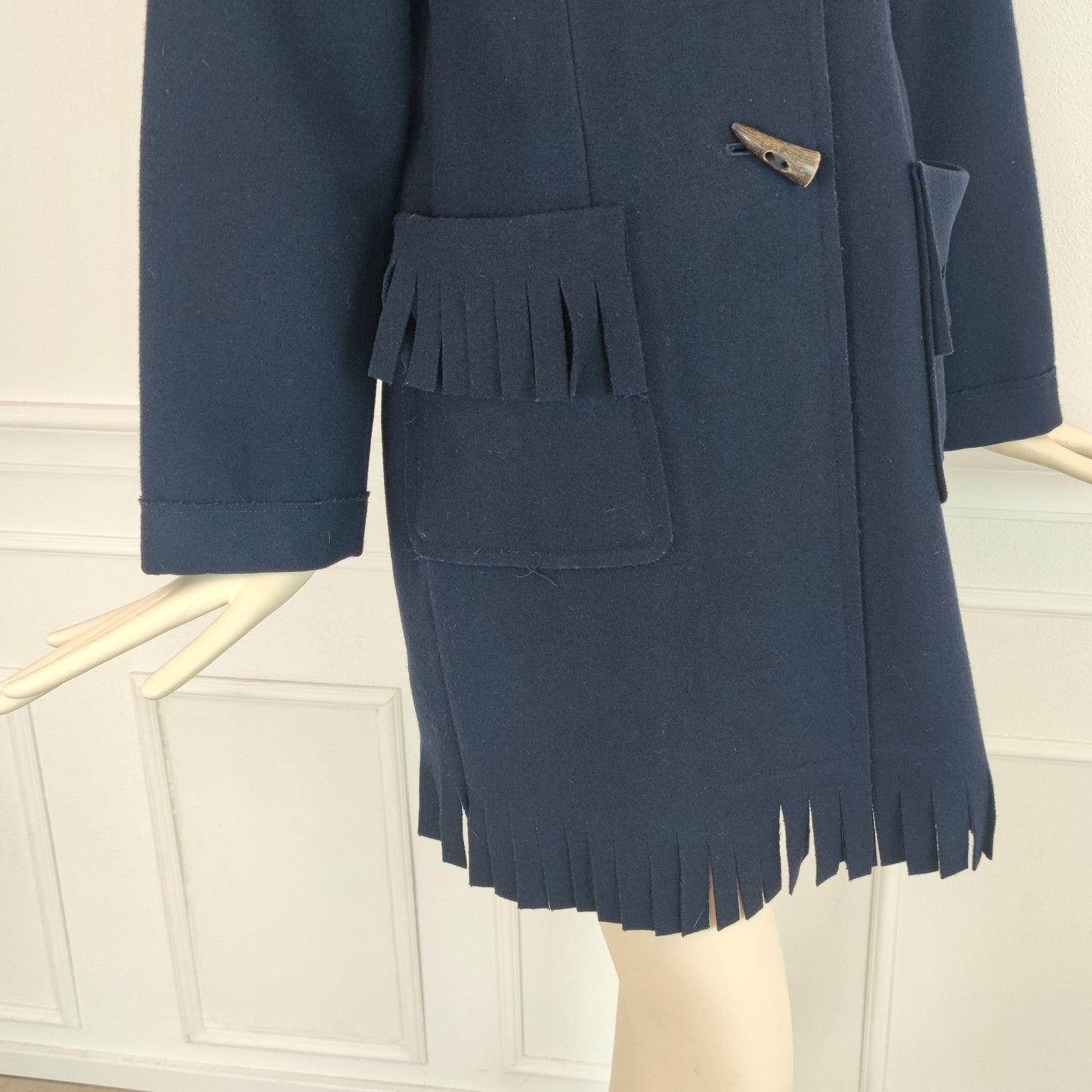 cappotto montgomery G di Romeo Gigli blu