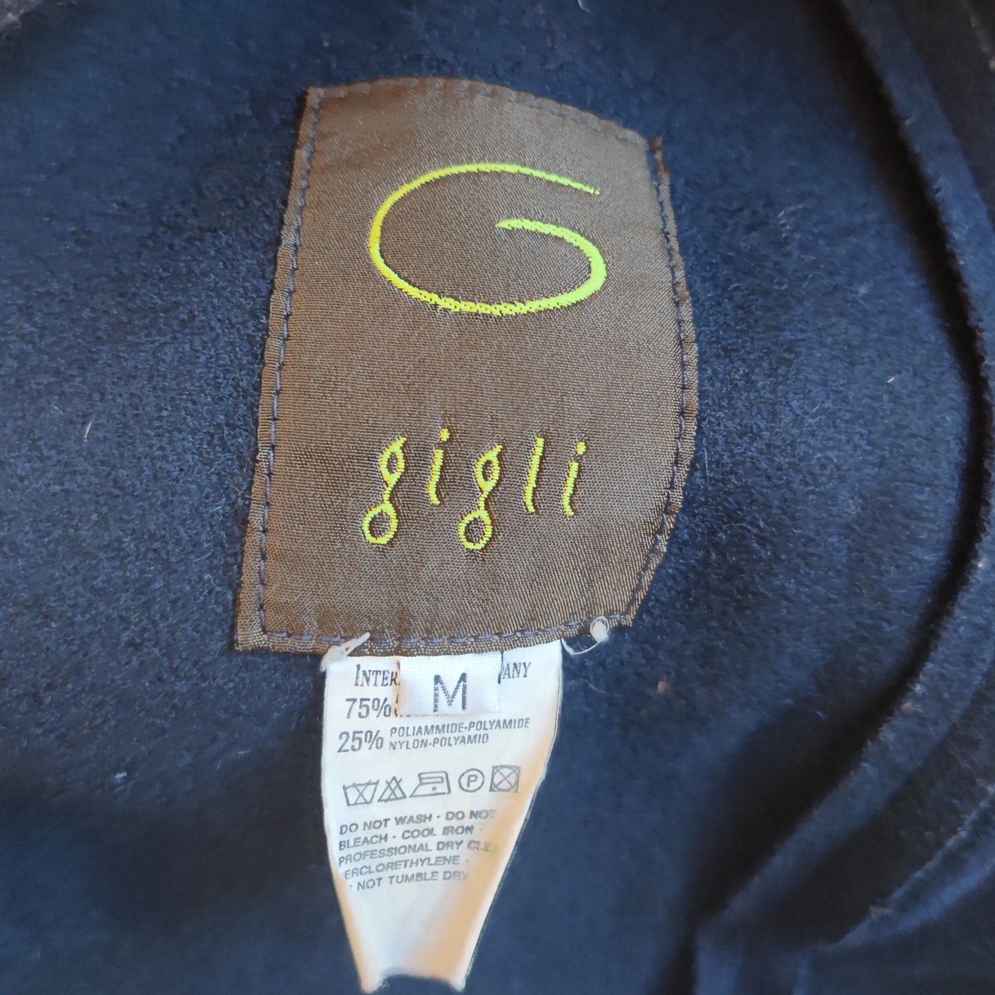 cappotto montgomery G di Romeo Gigli blu