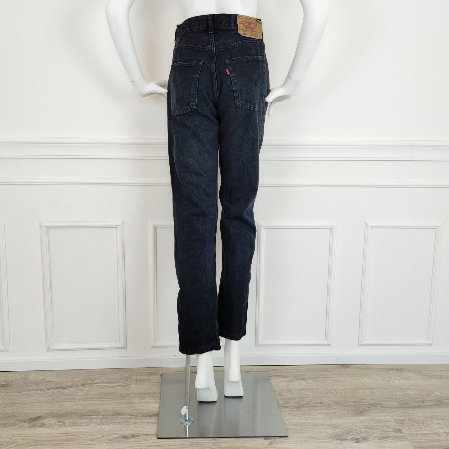 Jeans Levi's 501 nero slavato
