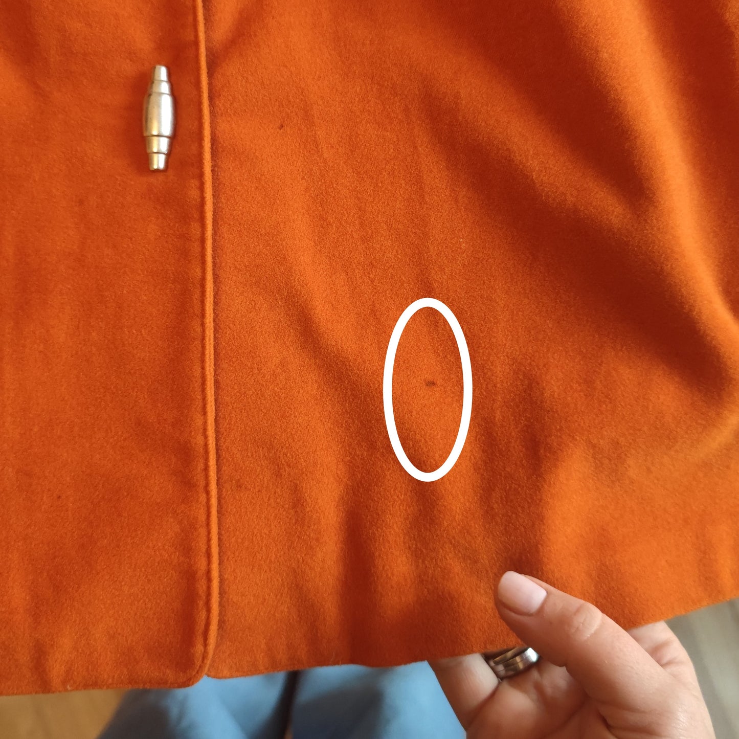 Abito Thierry Mugler anni '80 arancio