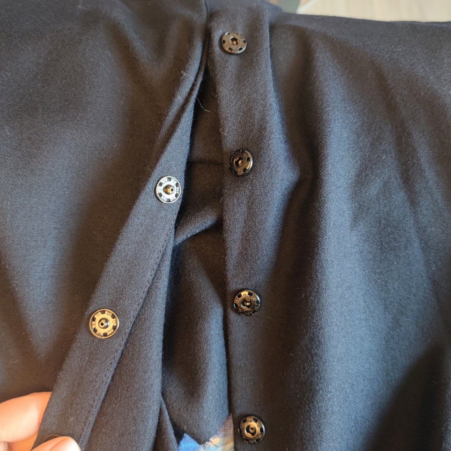 Maxi giacca asimmetrica handmade