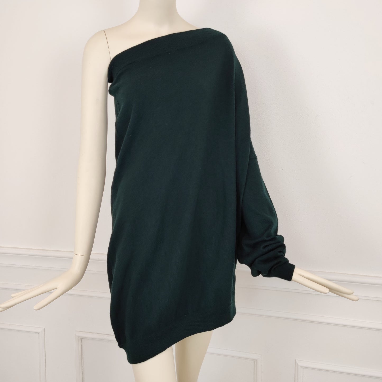 Maglione - abito monospalla Romeo Gigli 1990