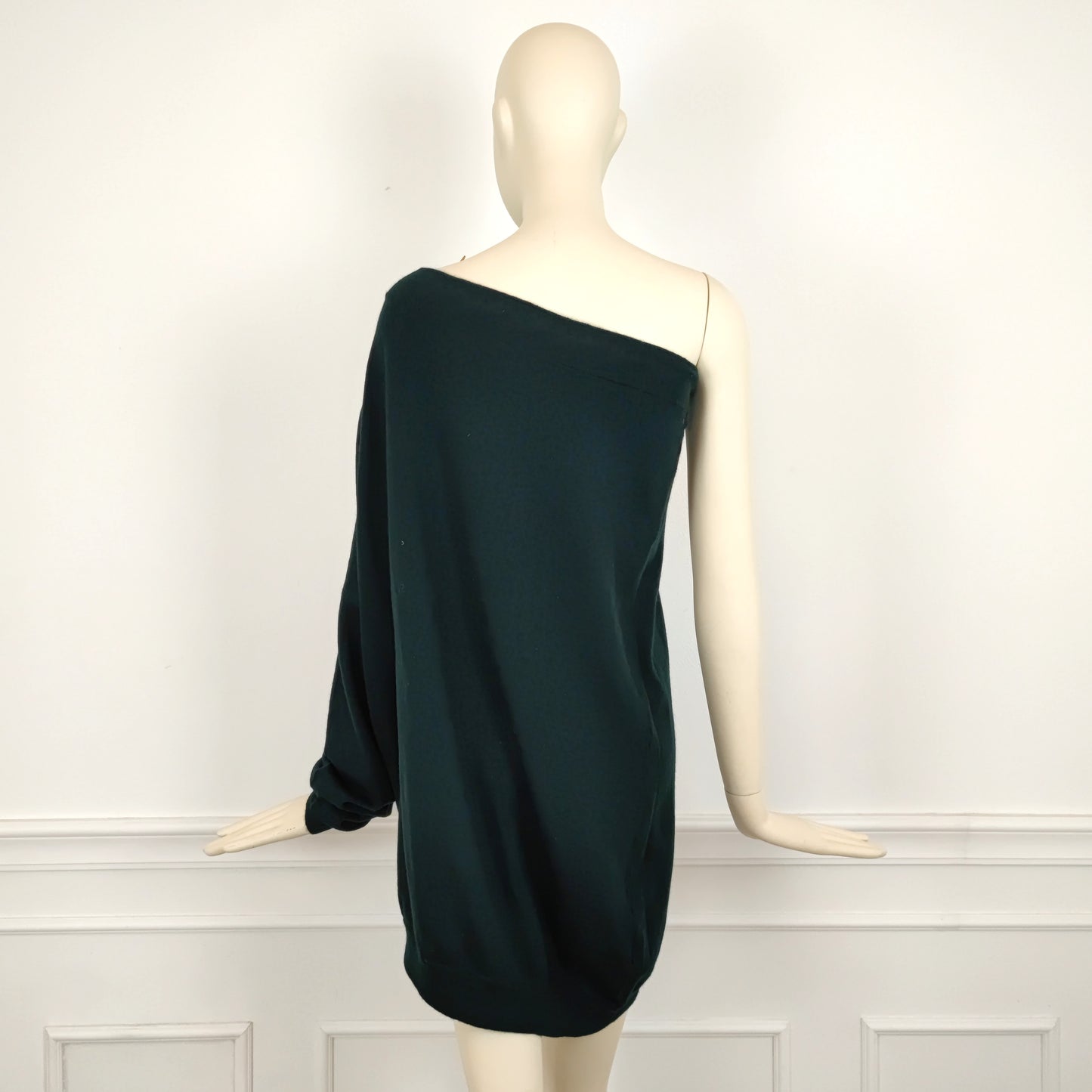 Maglione - abito monospalla Romeo Gigli 1990