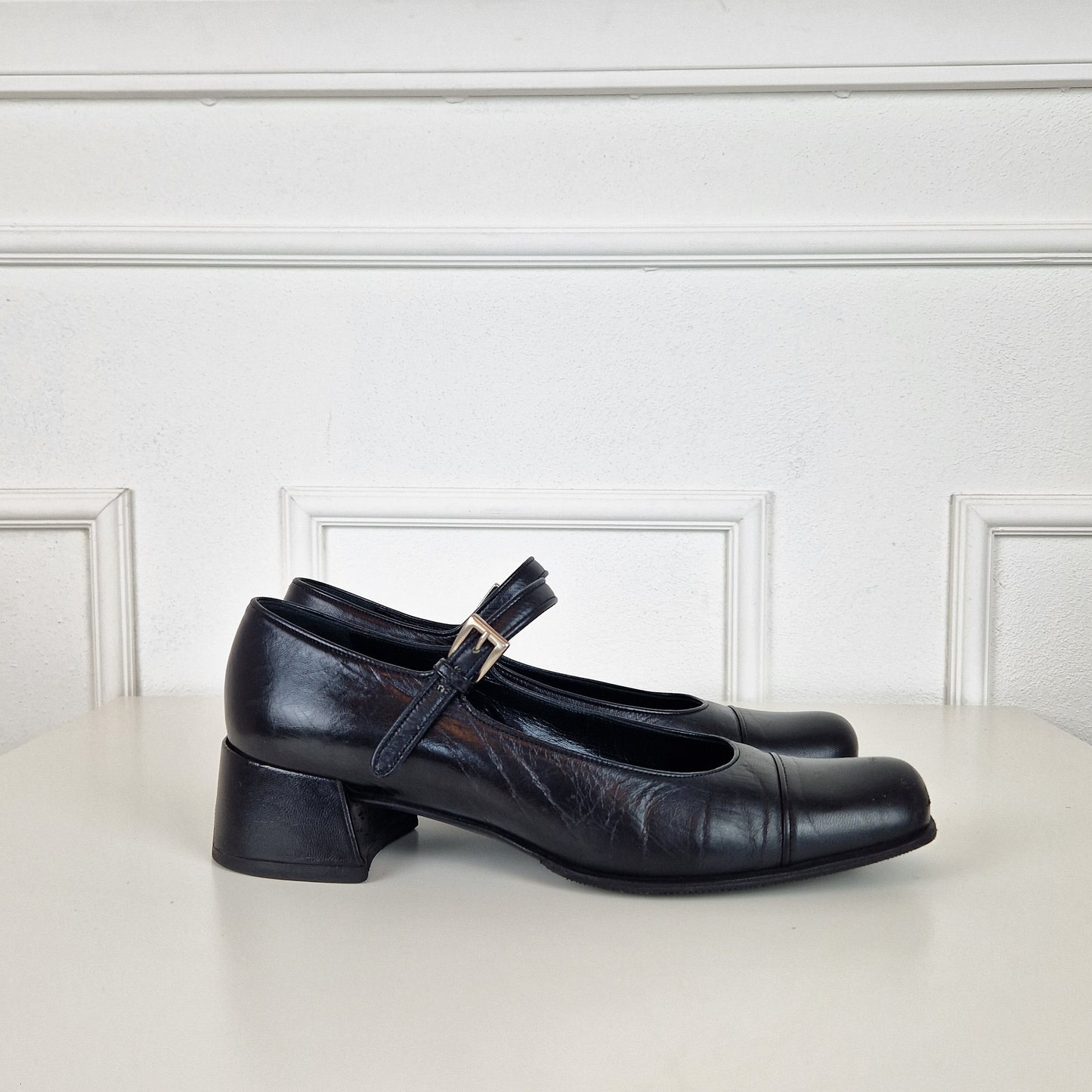 Mary Jane Prada anni '90 pelle nera