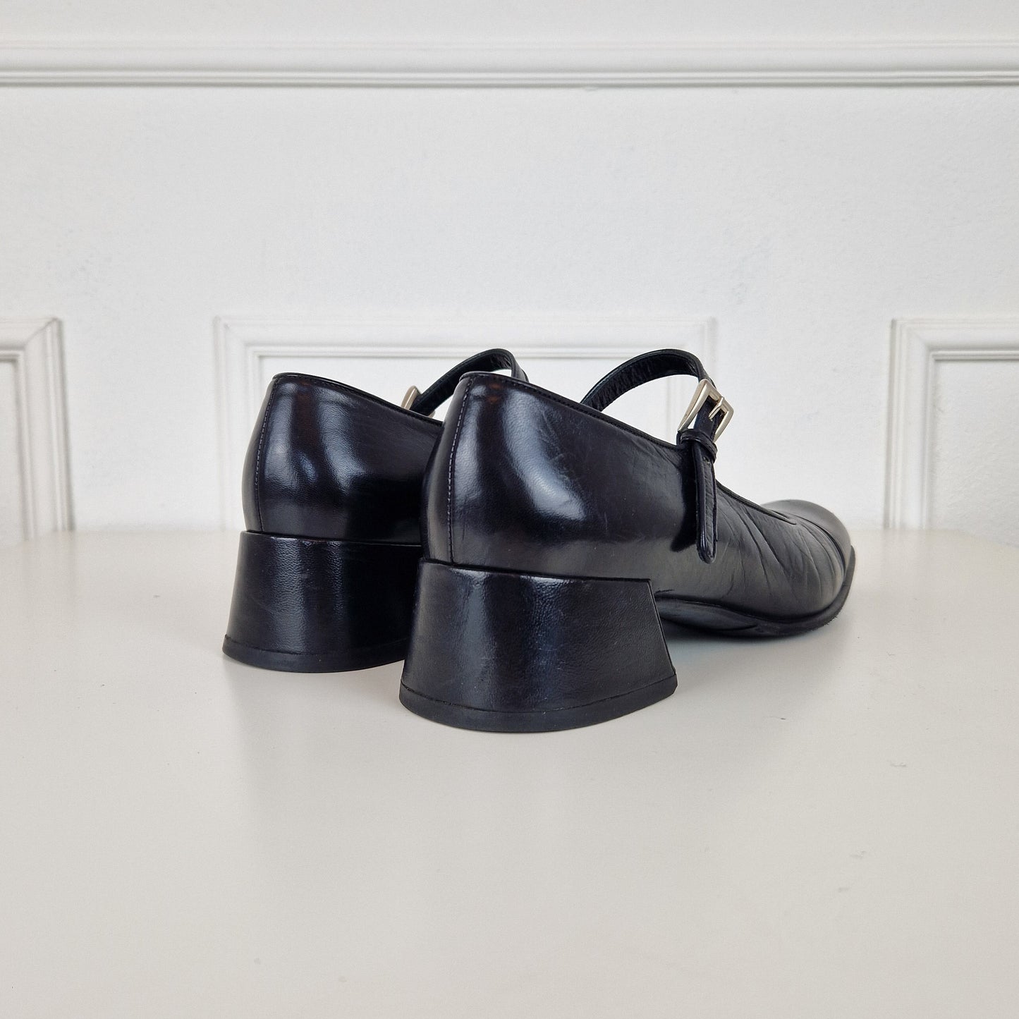 Mary Jane Prada anni '90 pelle nera
