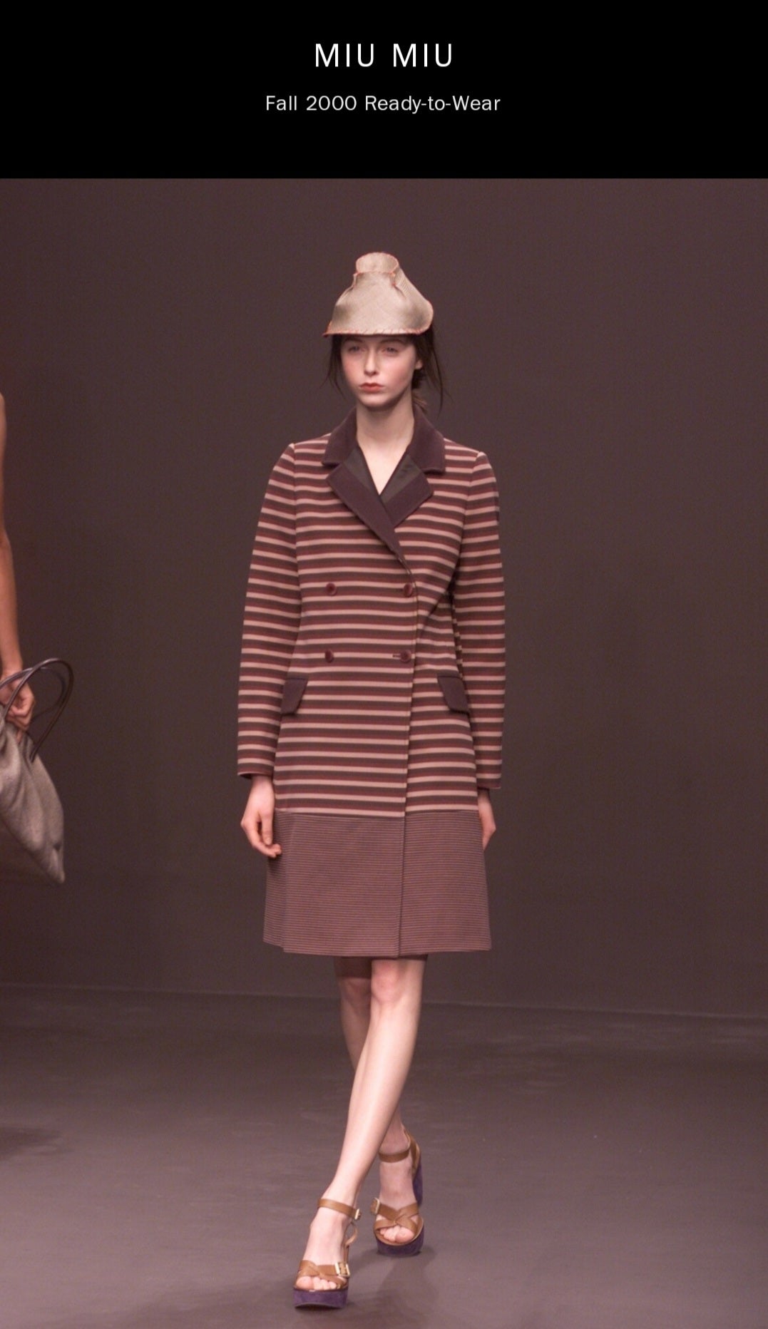 Cappotto Miu Miu fw2000