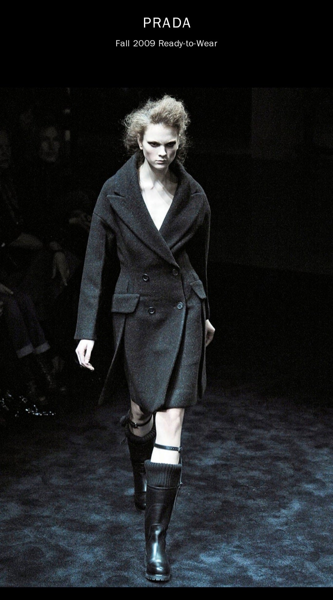 Cappotto Prada Fw2009 rosso carminio