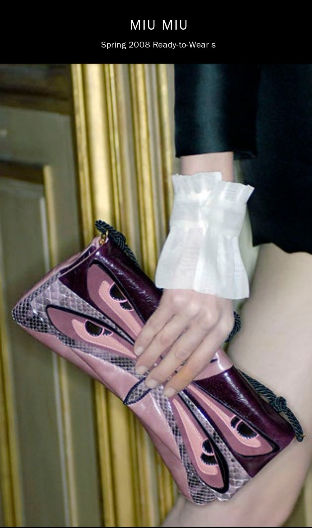 Borsa Miu Miu dragonfly 2008