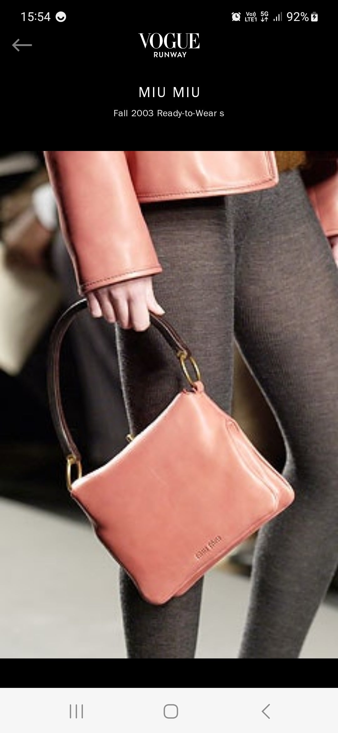 Borsa Miu Miu pelle rosa