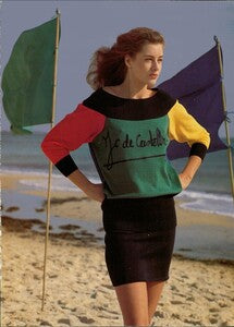 Jc de Castelbajac | Maglioncino in cotone 1988