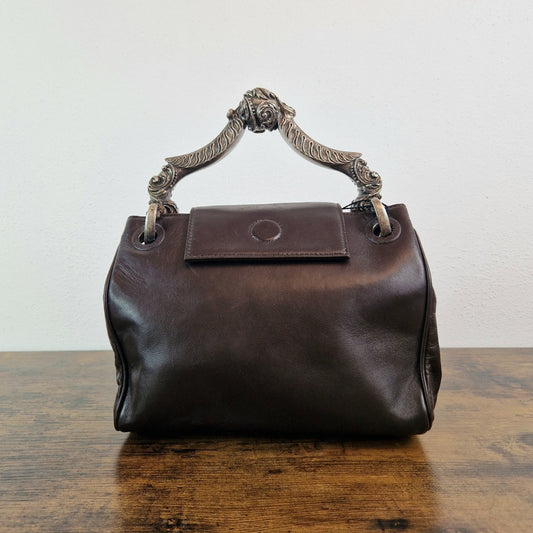 Gianfranco Ferré | Borsa in pelle marrone