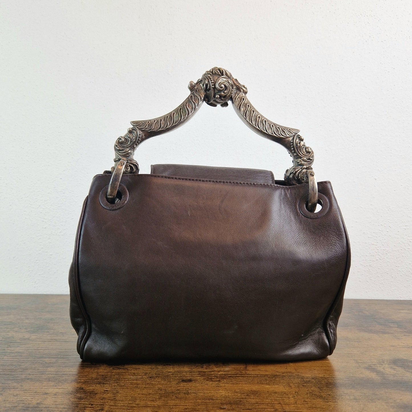 Gianfranco Ferré | Borsa in pelle marrone