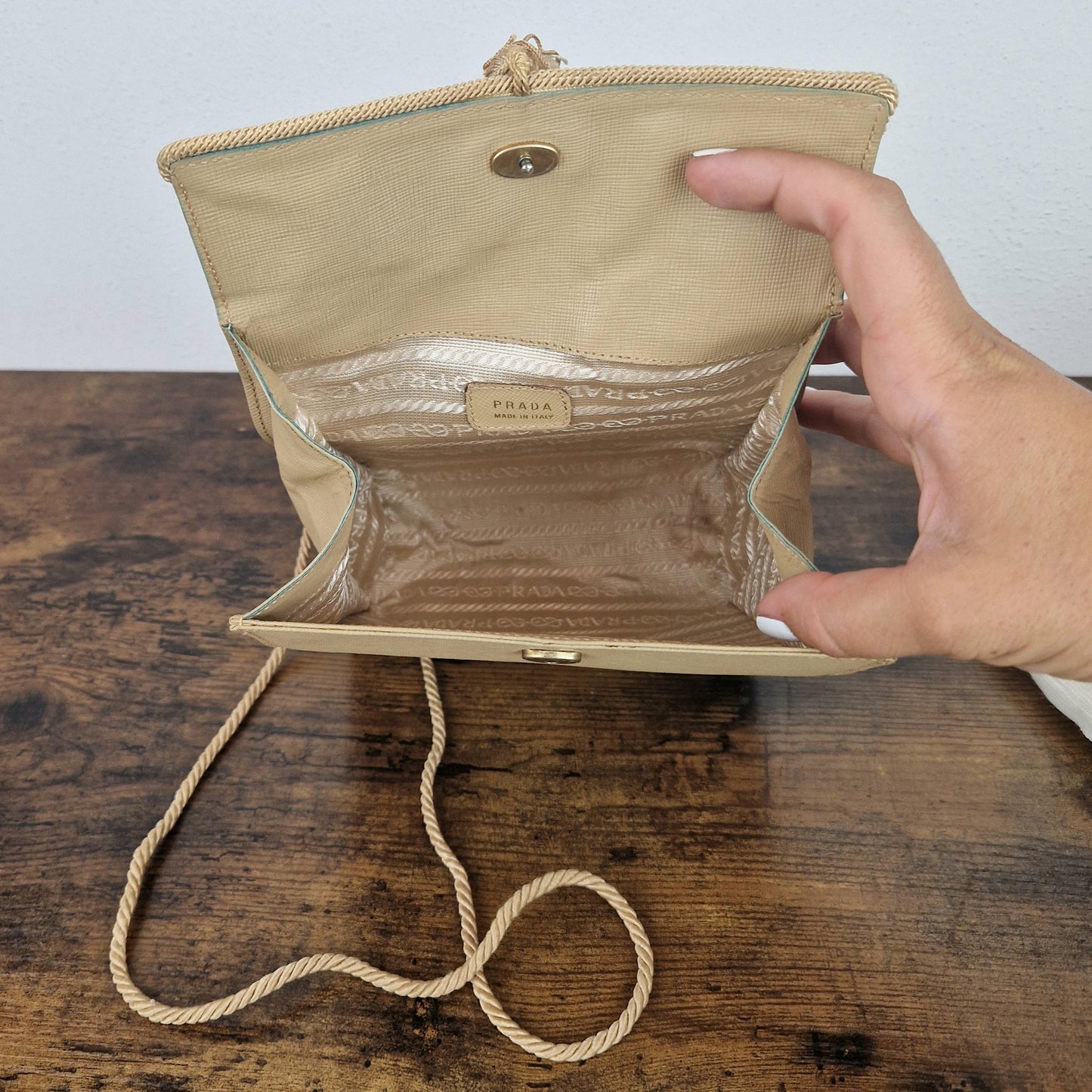 Prada | Borsa vintage beige