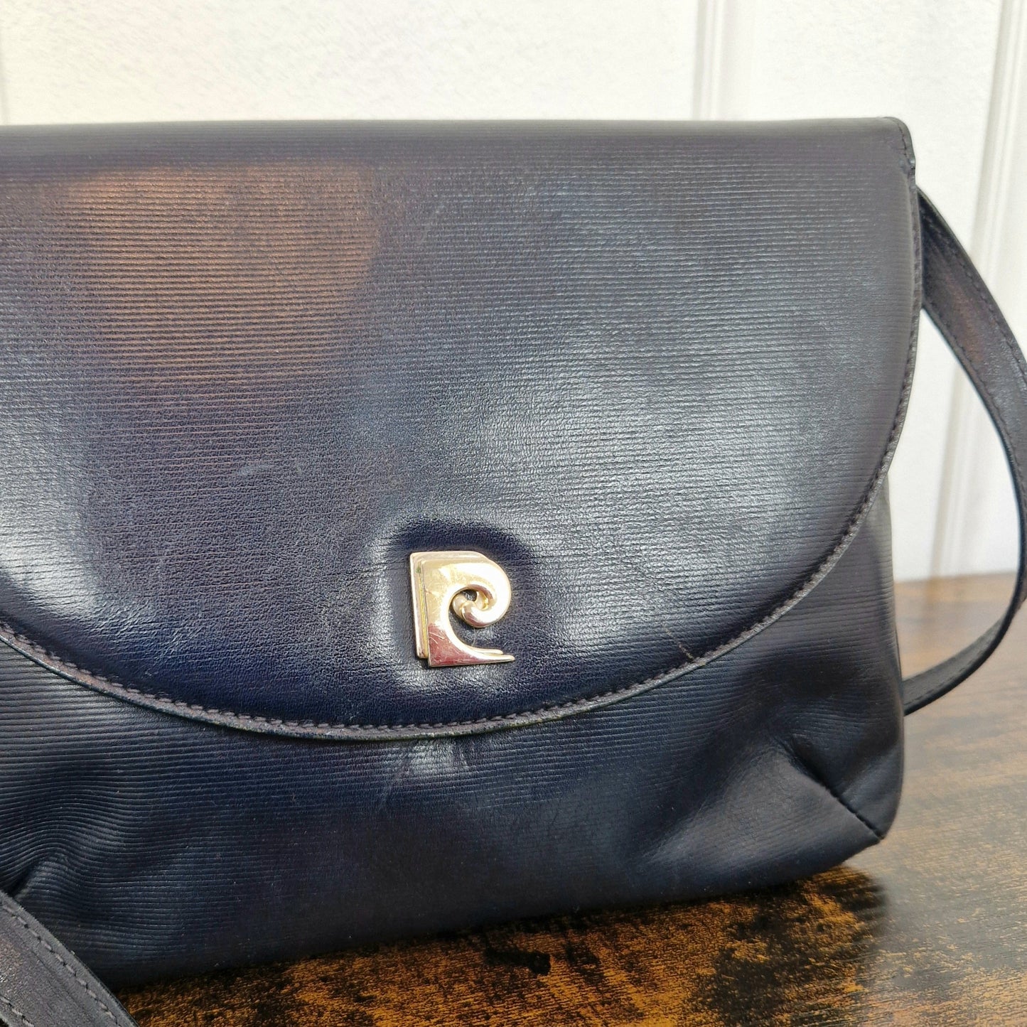 Pierre Cardin | Borsa in pelle blu