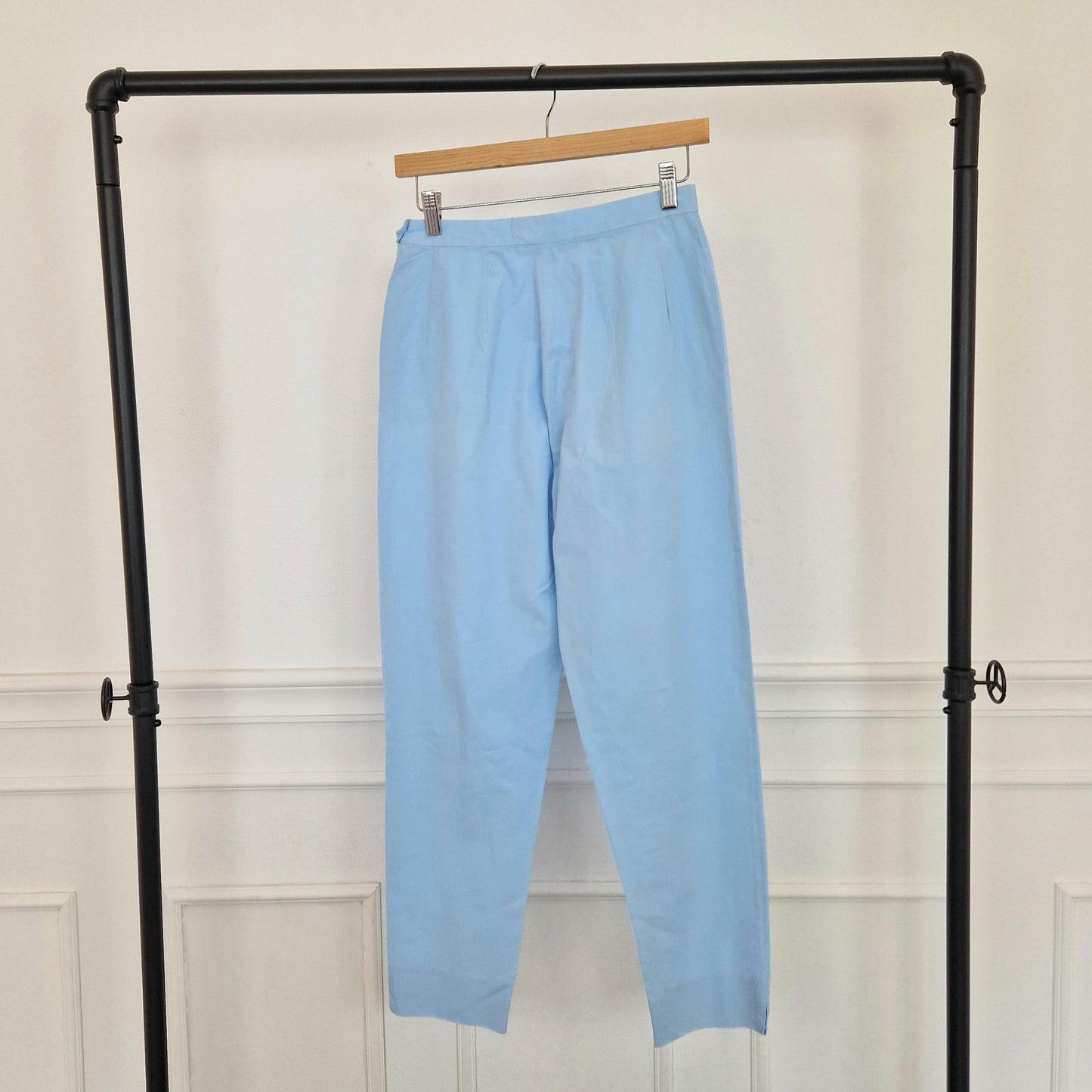 New York Industrie | Pantaloni in cotone azzurro