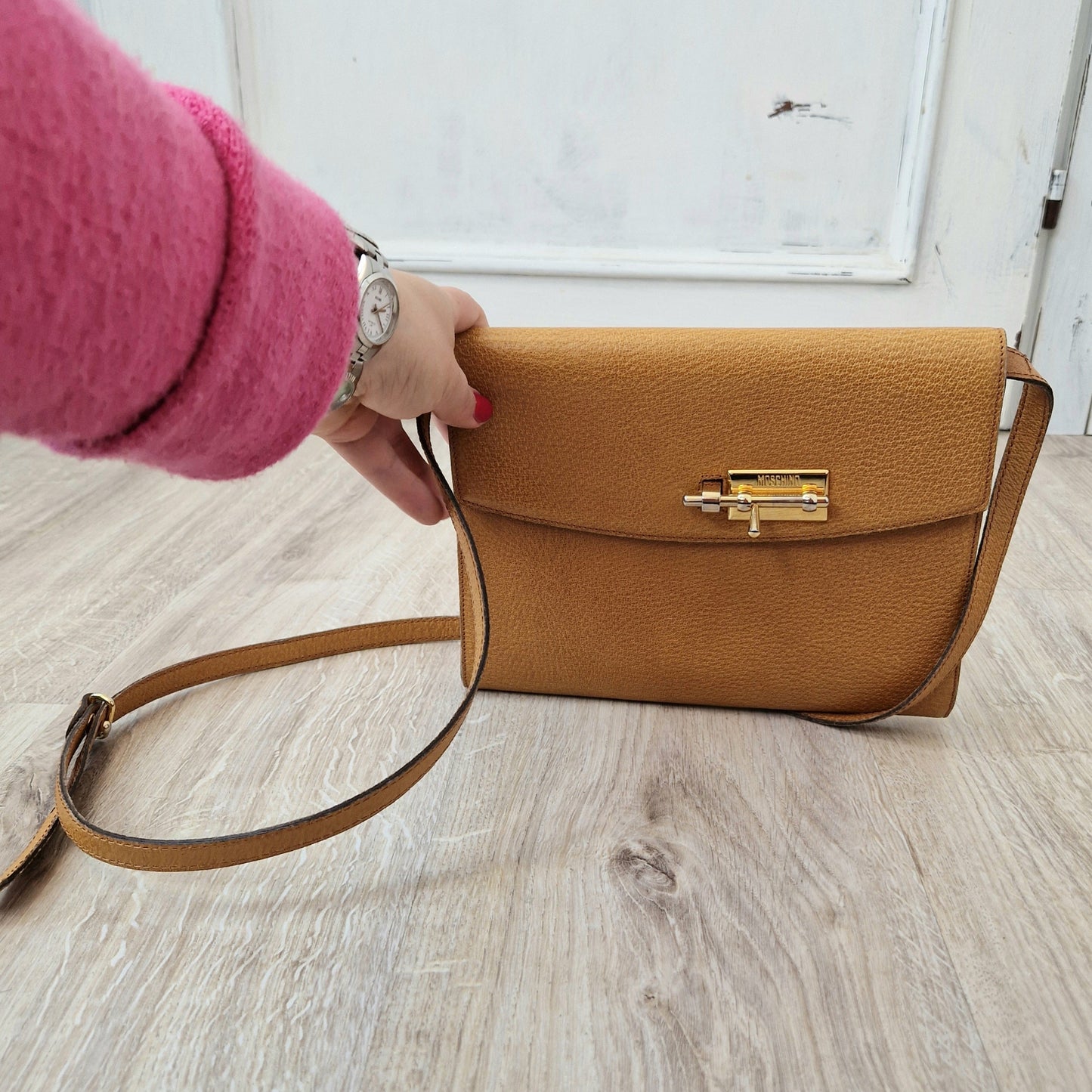 Moschino | Borsa vintage con chiavistello