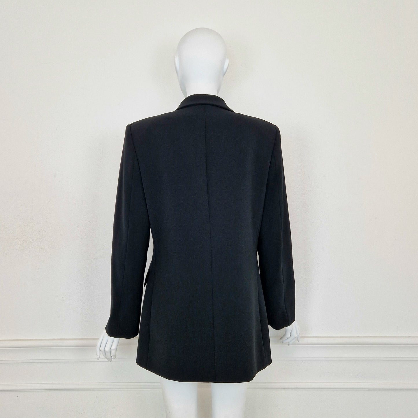 Moschino Boutique | Blazer nero con cerniere