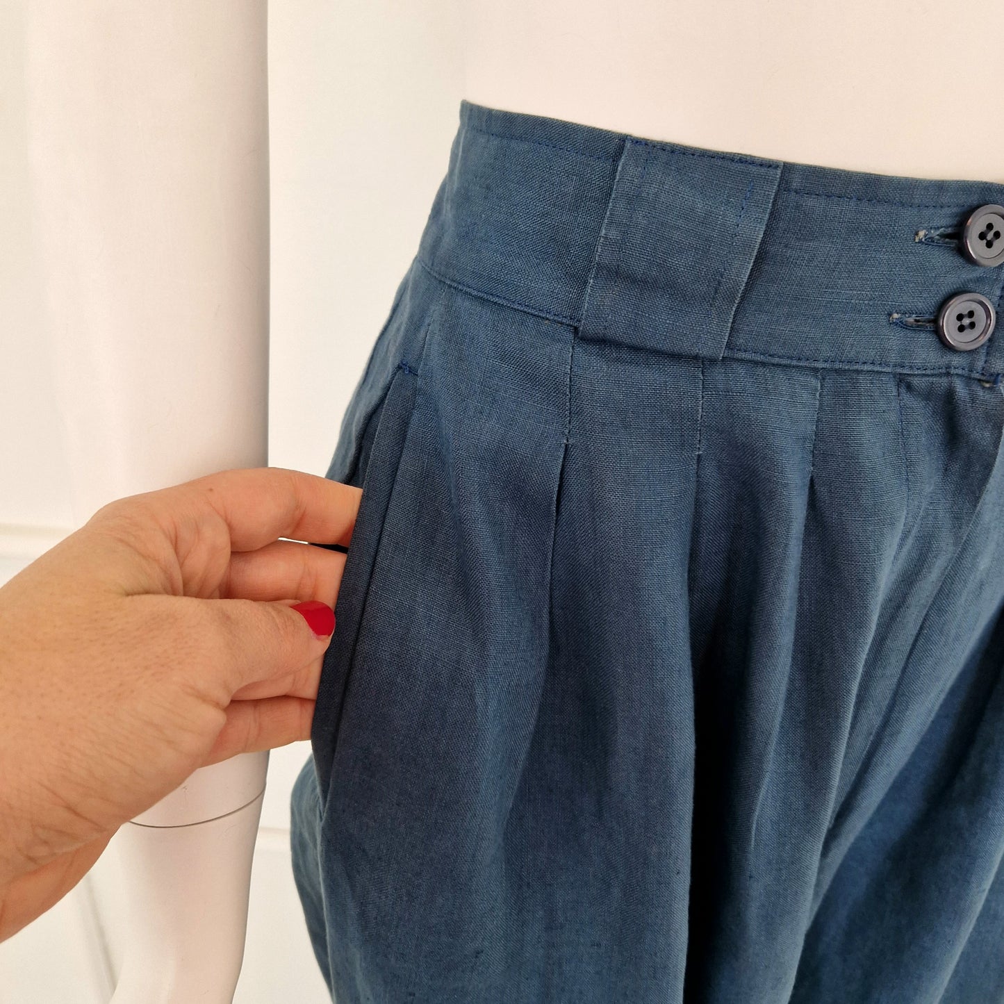 Kenzo | Pantaloni ampi in lino