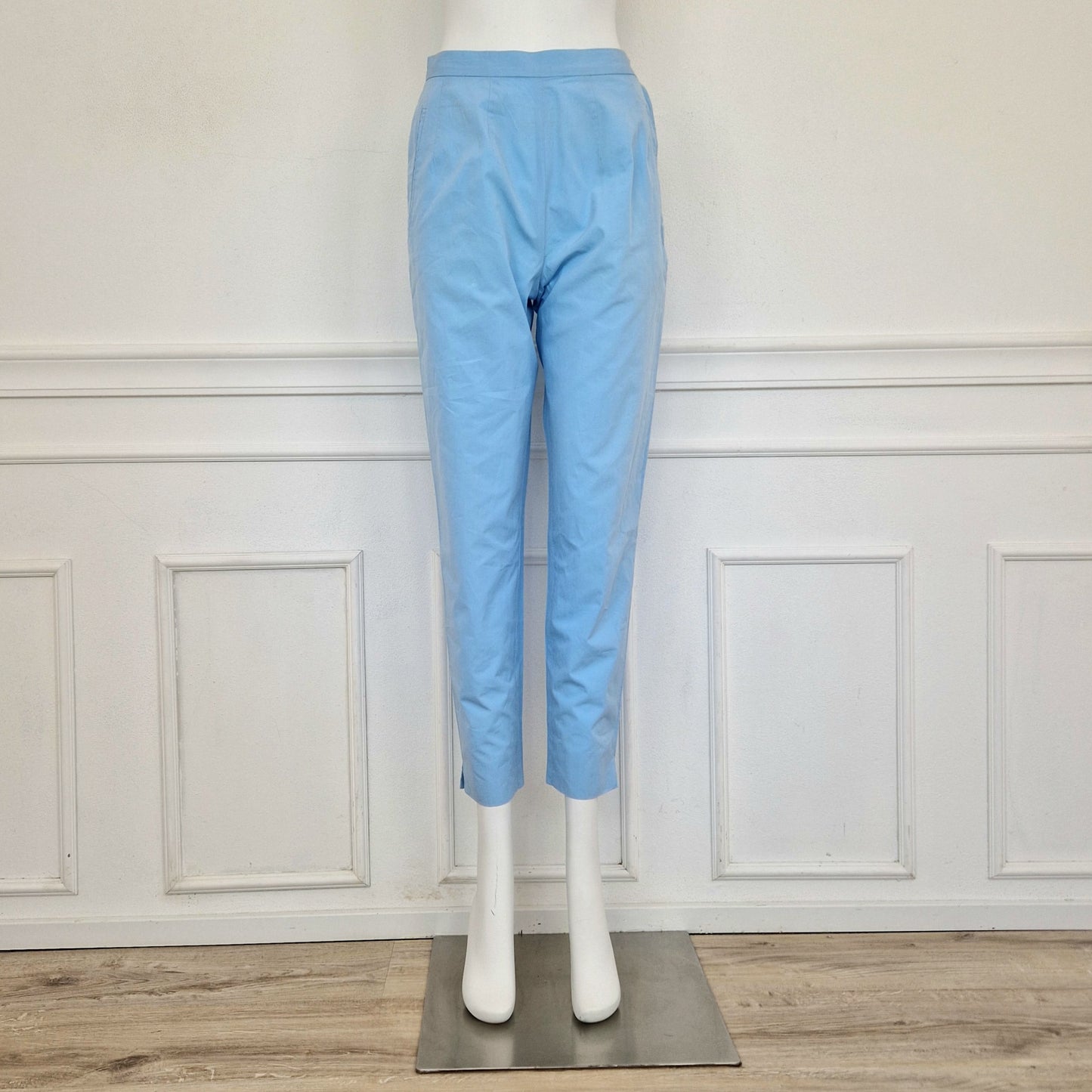 New York Industrie | Pantaloni in cotone azzurro