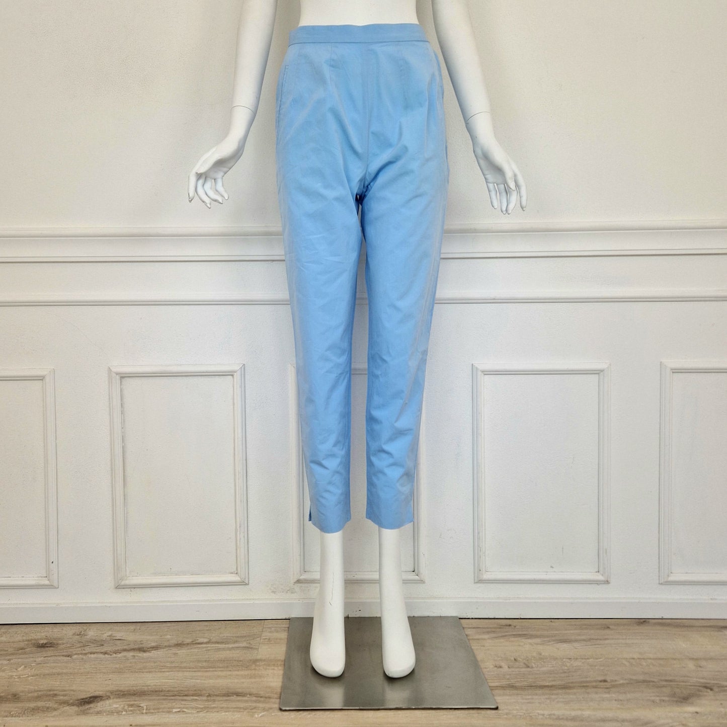 New York Industrie | Pantaloni in cotone azzurro