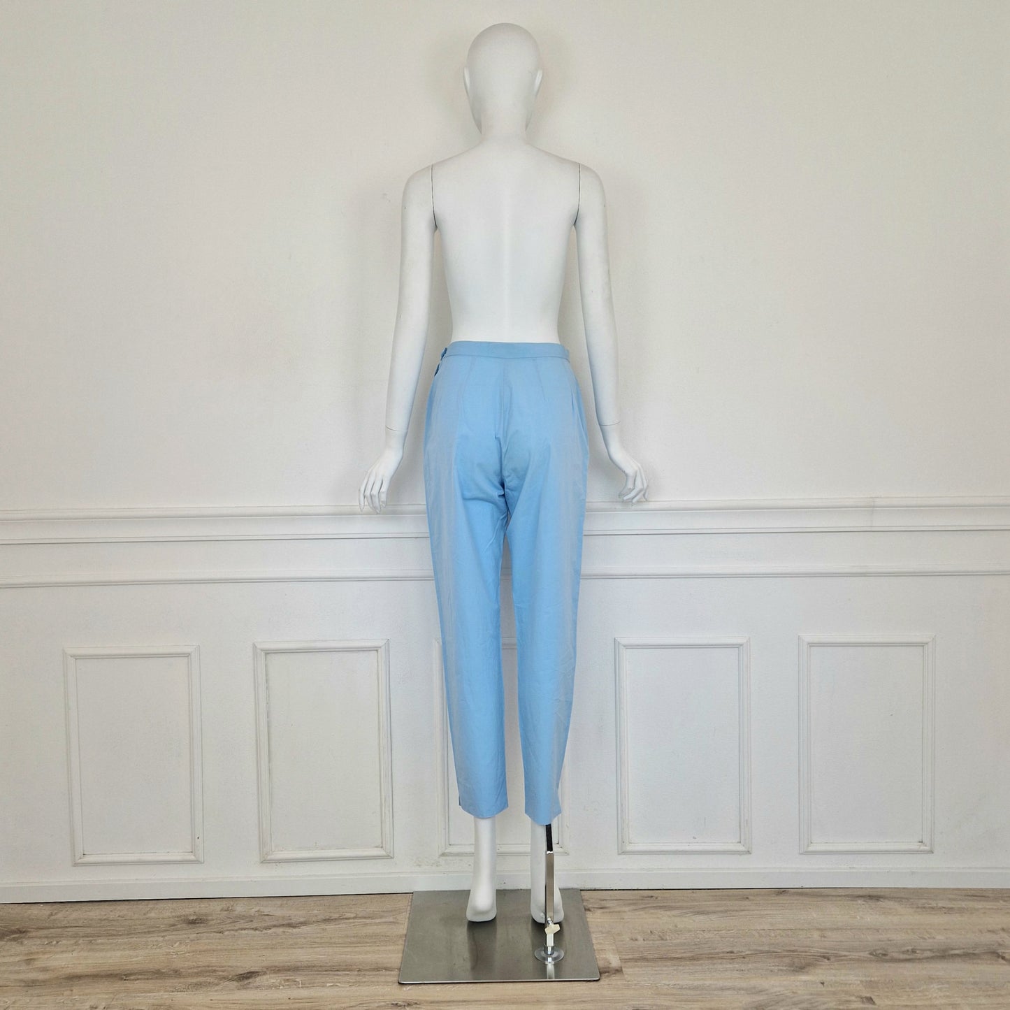 New York Industrie | Pantaloni in cotone azzurro