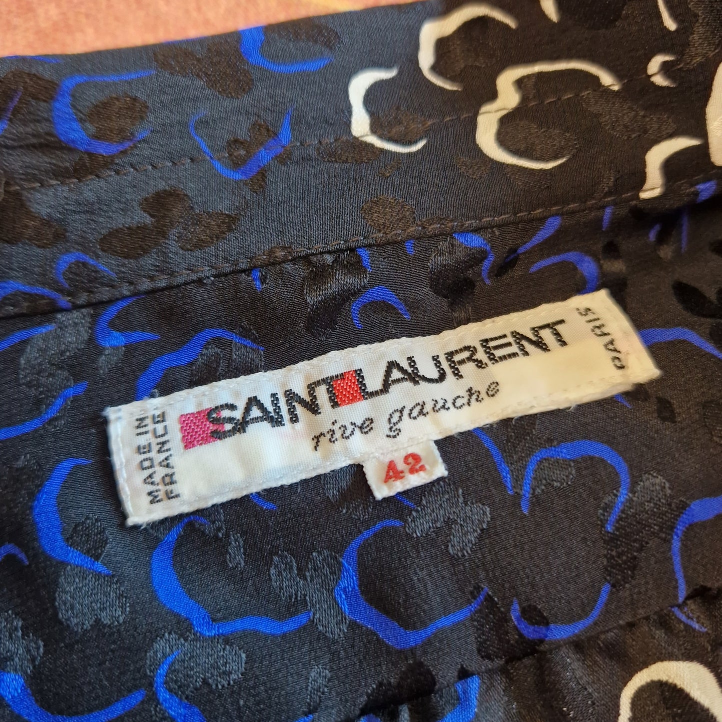 Yves Saint Laurent | Blusa oversize in seta