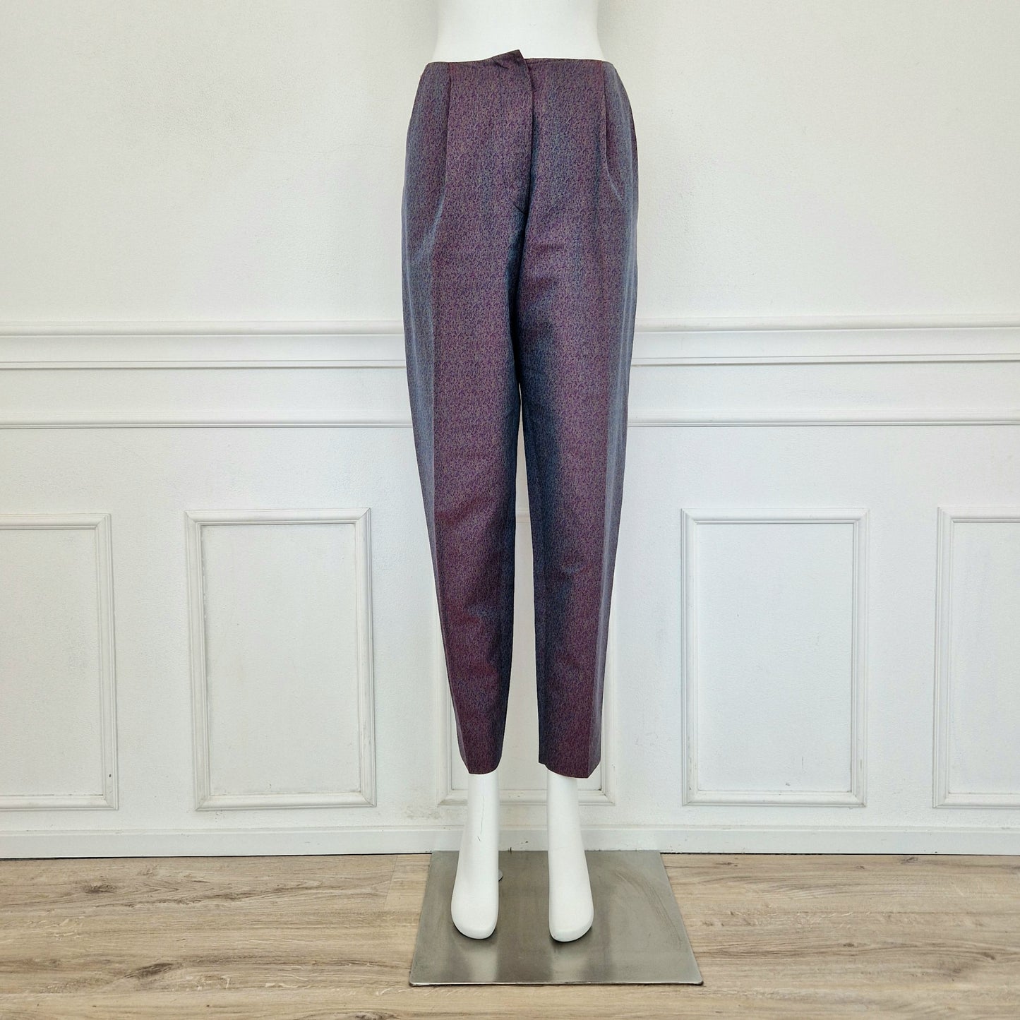 Romeo Gigli | Pantaloni vintage blu-viola